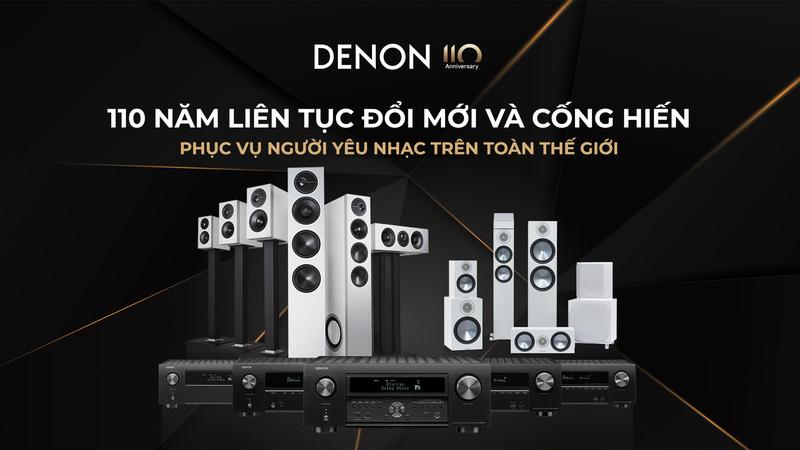 Hành trình hơn 20 năm đổi mới của Anh Duy Audio và kỉ niệm 110 năm thương hiệu Denon