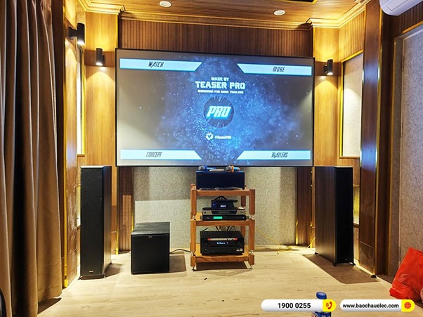 Lắp đặt dàn karaoke, nghe nhạc, xem phim hơn 168tr cho anh Hưng tại Hưng Yên (Klipsch RP-6000FII, RP-500M II, RP-500C II,…)