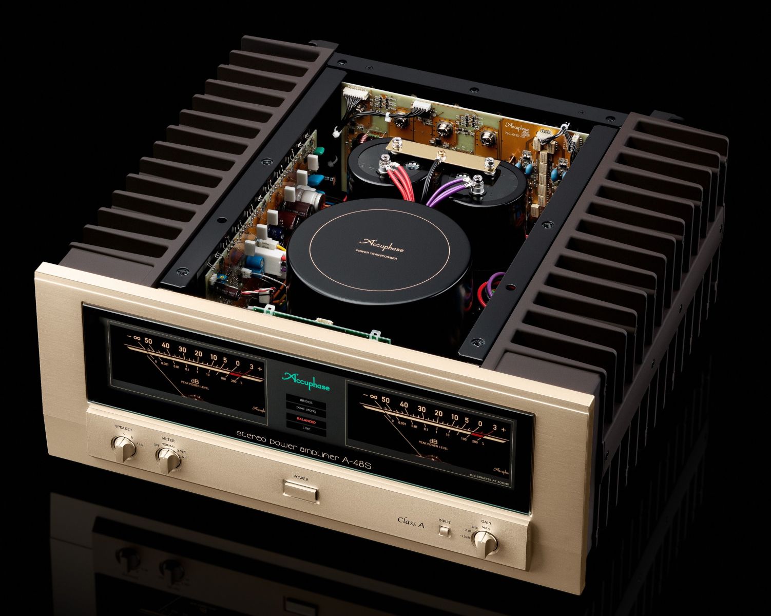 Stereo Power Amplifier Accuphase A-48S | Anh Duy Audio