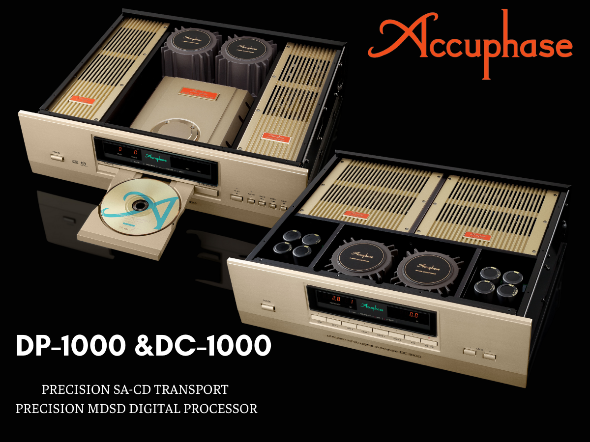 Accuphase CD Transport DP-1000 và DAC DC-1000 | Anh Duy Audio
