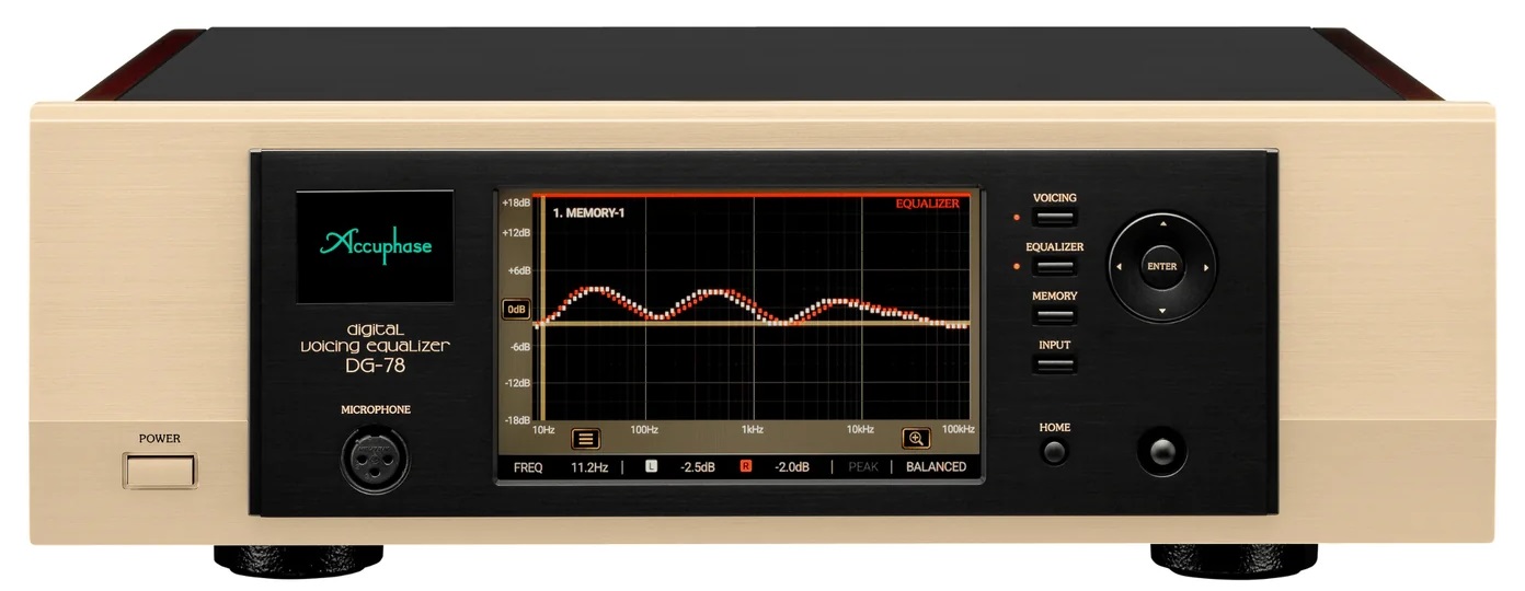 Digital Voicing Equalizer Accuphase DG-78 | Anh Duy Audio