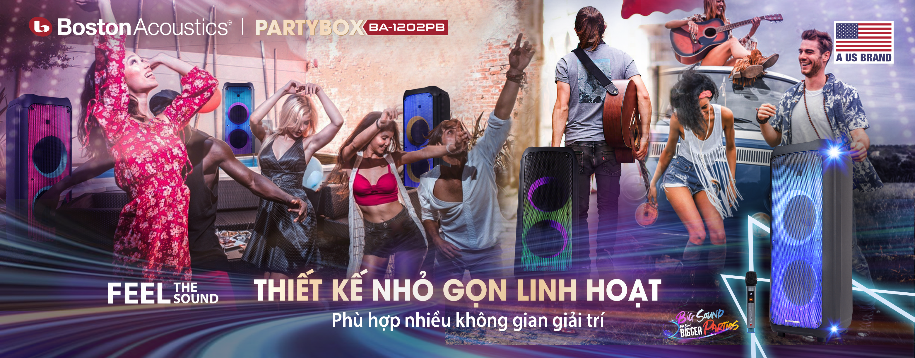 PARTYBOX BA-1202PB | Anh Duy Audio