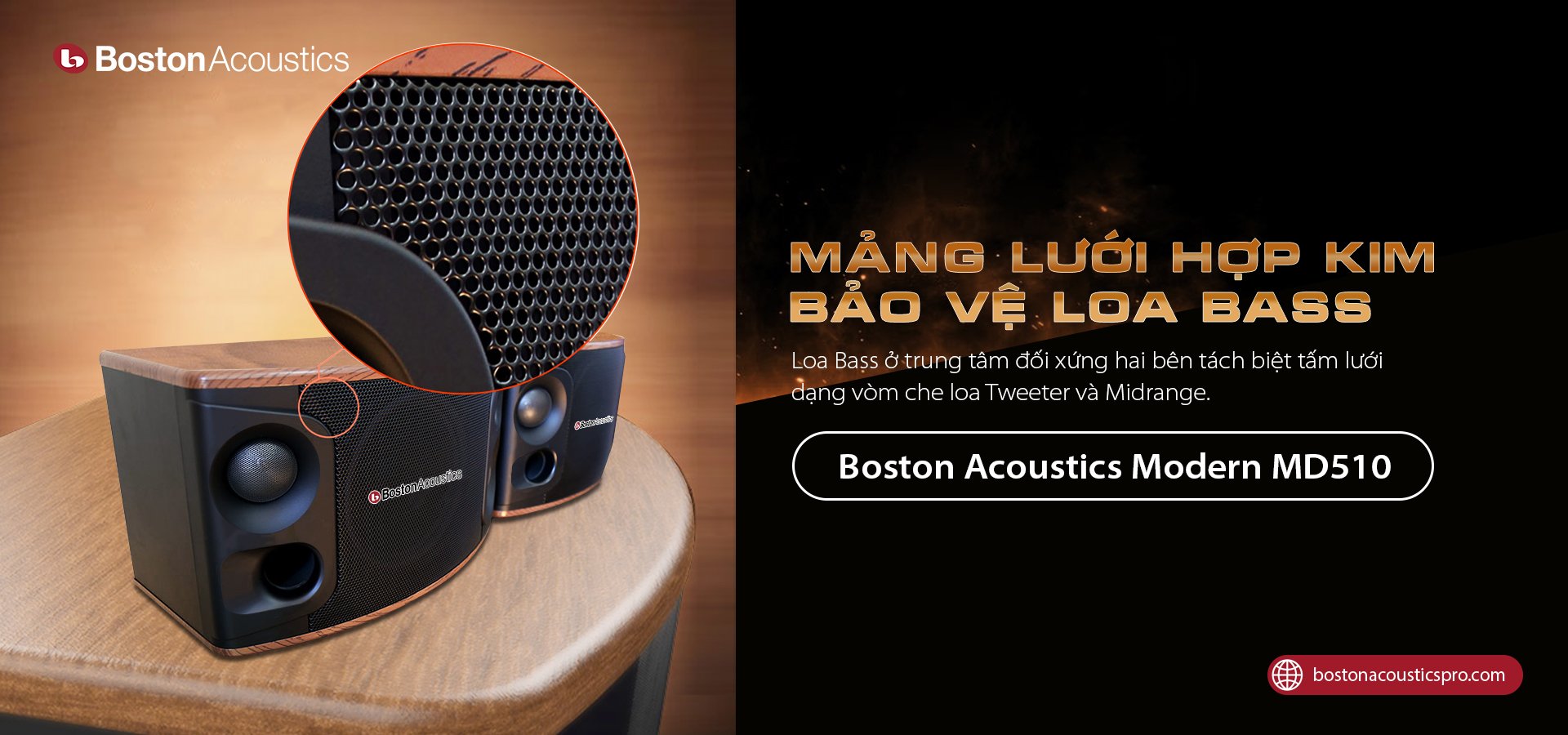Boston Acoustics Modern MD510 | Anh Duy Audio