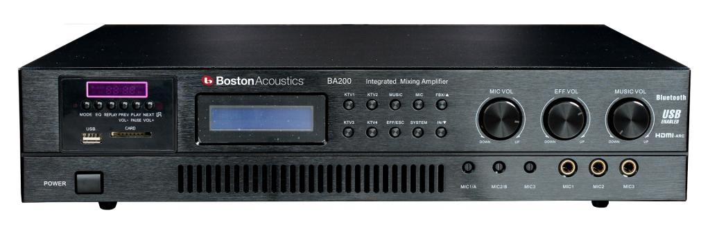 Hướng dẫn sử dụng ampli Karaoke Boston Acoustics