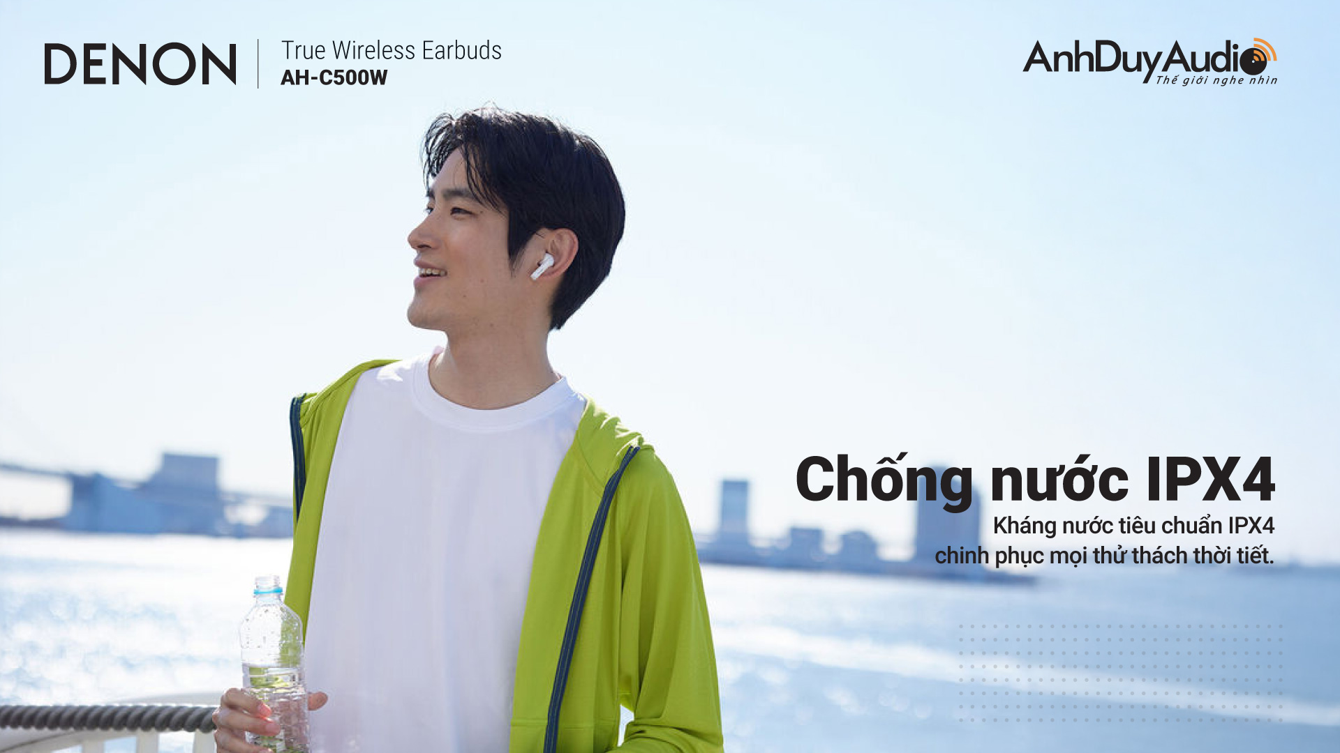 Tai nghe True Wireless DENON AH-C500W | Anh Duy Audio