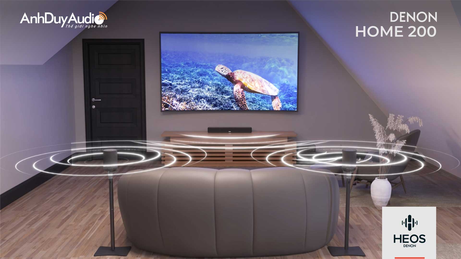 Loa không dây Denon Home 200 | Anh Duy Audio