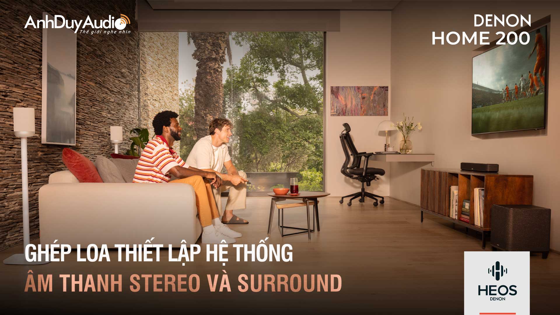 Loa không dây Denon Home 200 | Anh Duy Audio