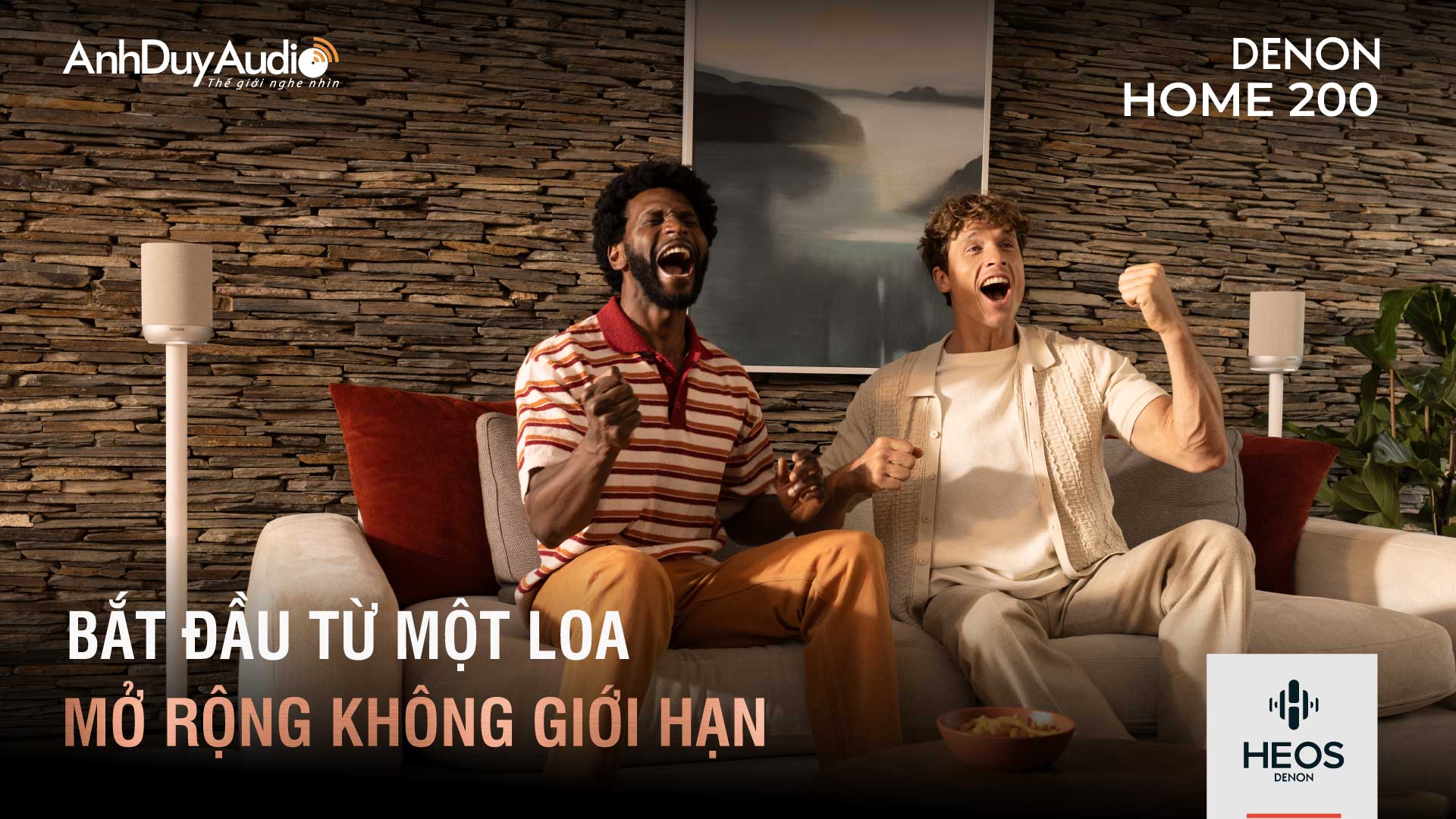 Loa không dây Denon Home 200 | Anh Duy Audio