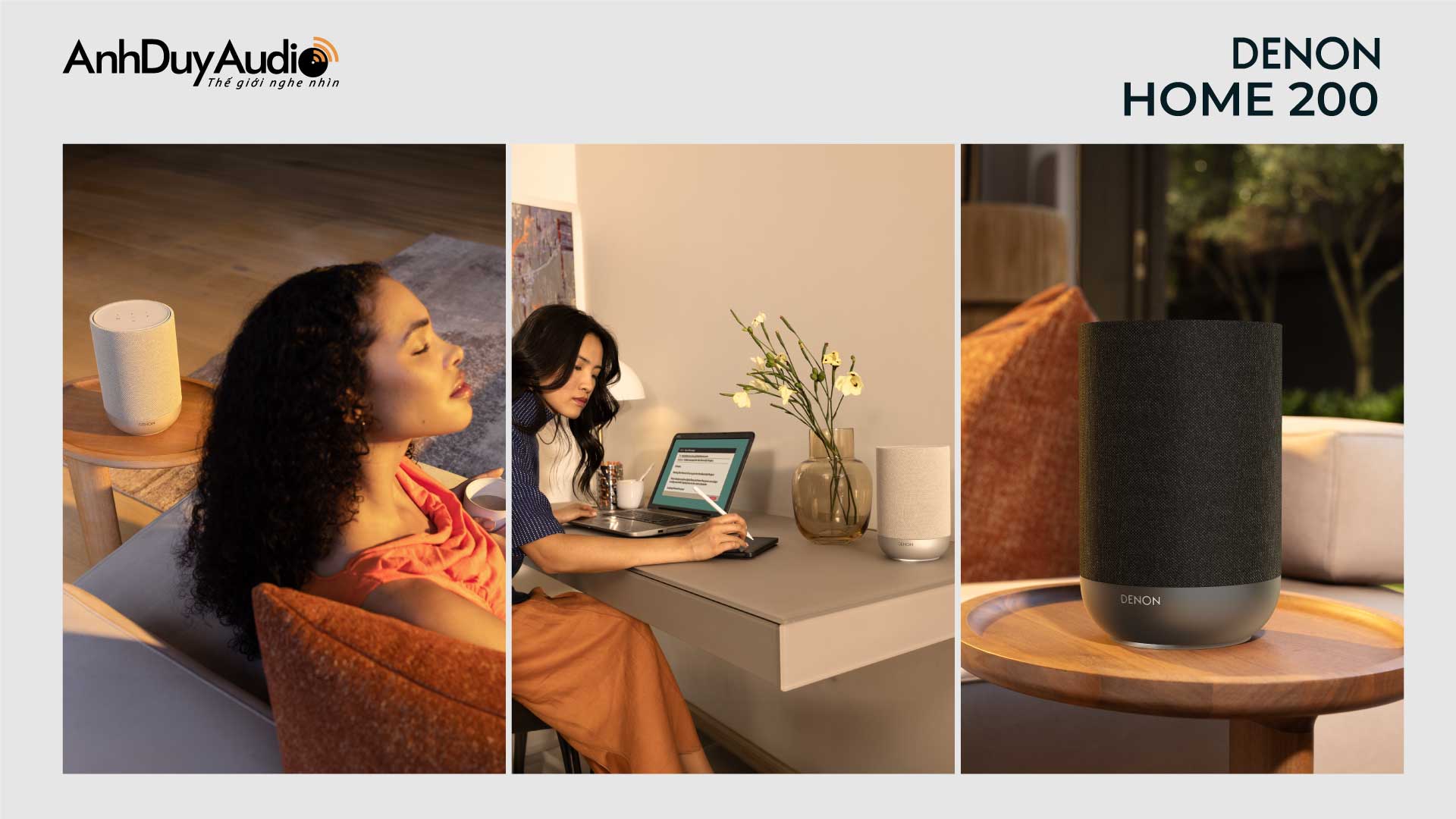 Loa không dây Denon Home 200 | Anh Duy Audio