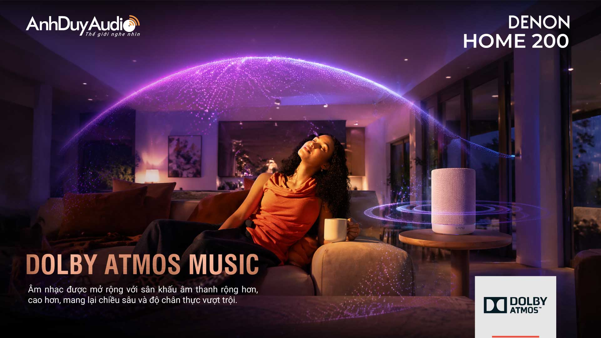 Loa không dây Denon Home 200 | Anh Duy Audio