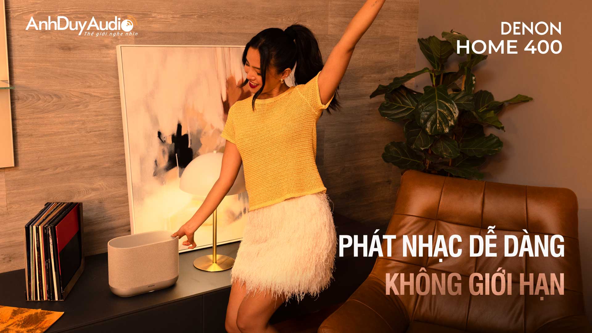 Loa không dây Denon Home 400 | Anh Duy Audio