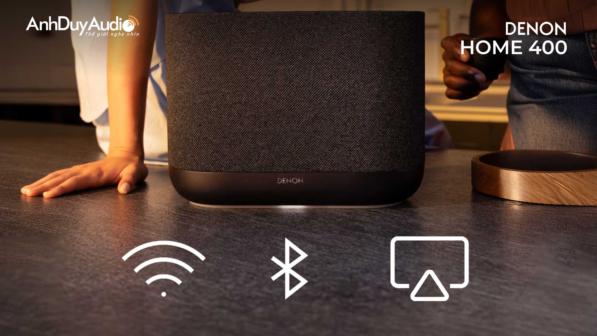 Loa không dây Denon Home 400 | Anh Duy Audio
