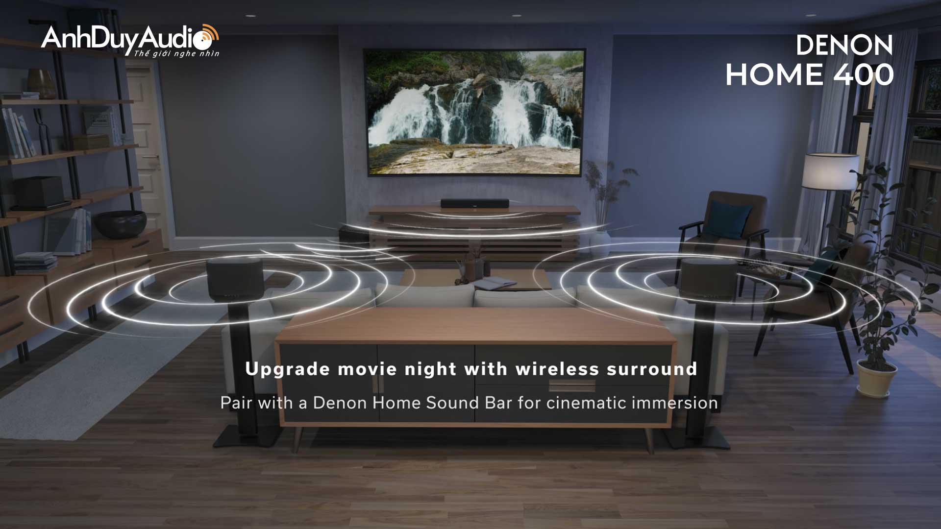 Loa không dây Denon Home 400 | Anh Duy Audio