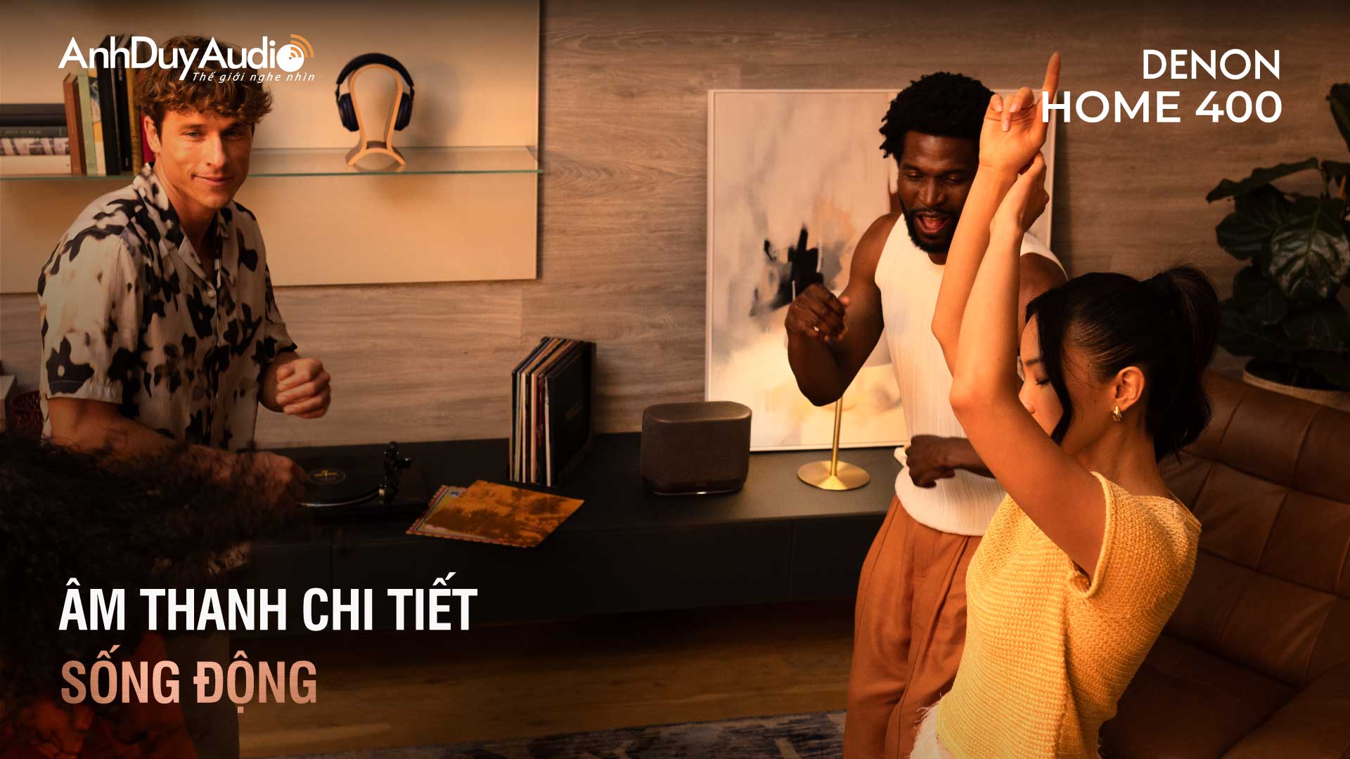 Loa không dây Denon Home 400 | Anh Duy Audio