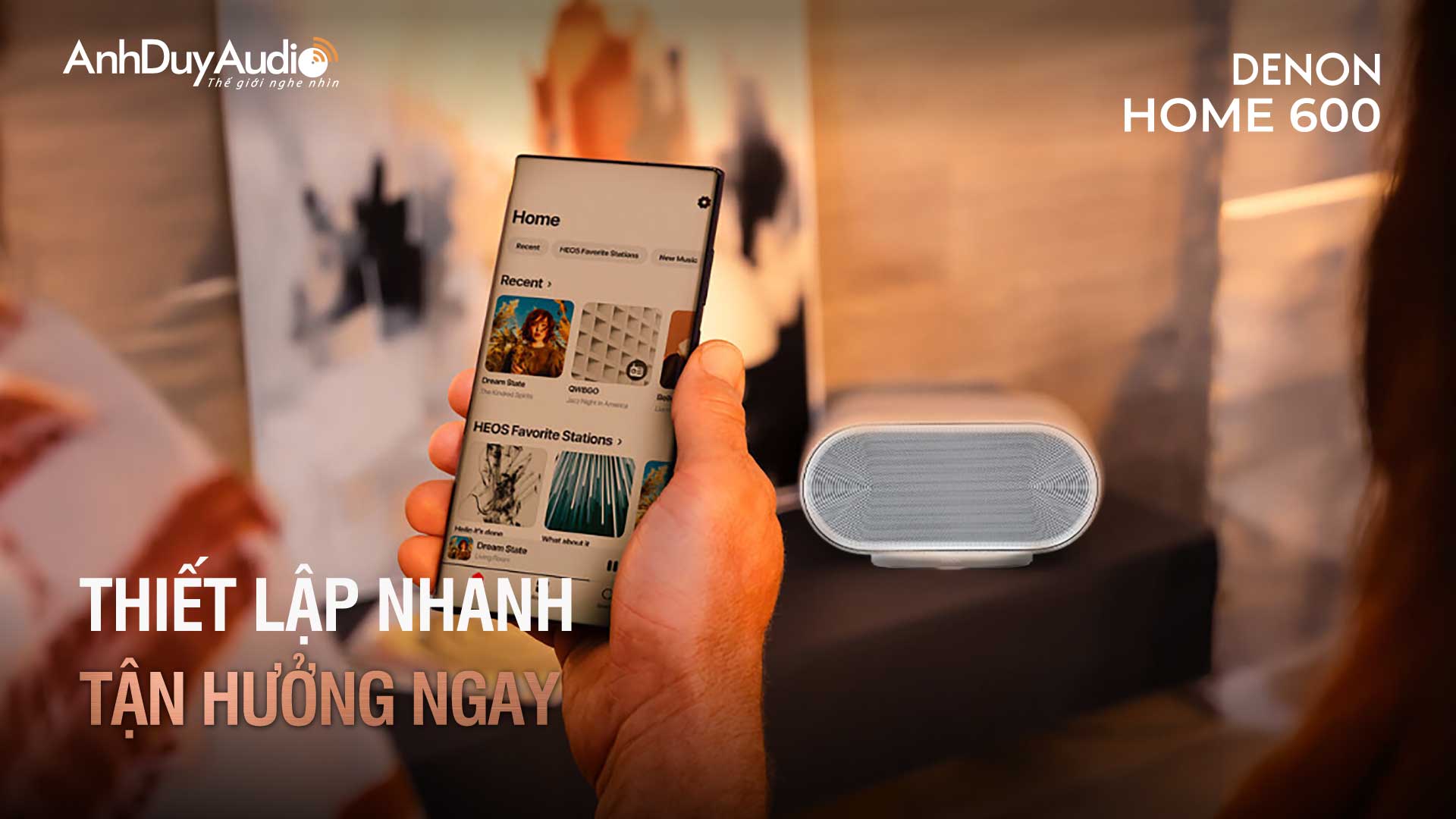 Loa không dây Denon Home 600 | Anh Duy Audio