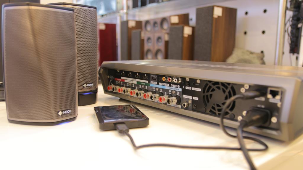 Ampli Denon HEOS AVR | Ampli 5.1 kênh không dây xem phim - nghe nhạc Hi-Res Audio | AnhDuyAudio