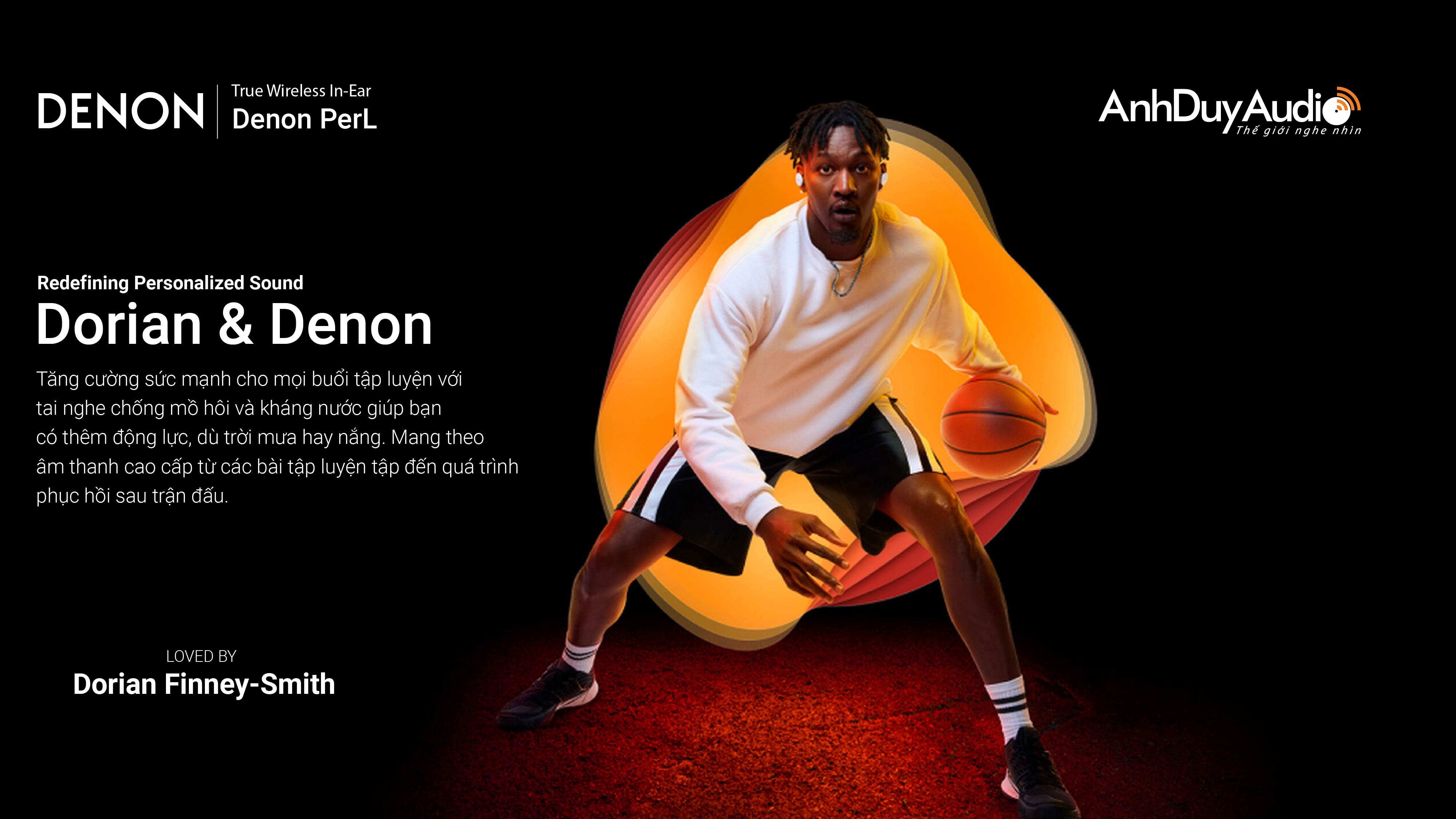 Tai nghe True Wireless Denon PerL | Anh Duy Audio