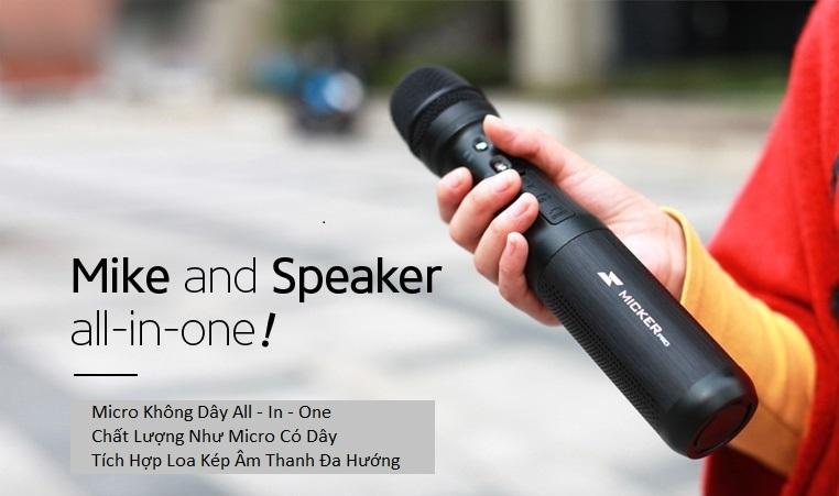 Micro liền loa Micker Pro | Anh Duy Audio