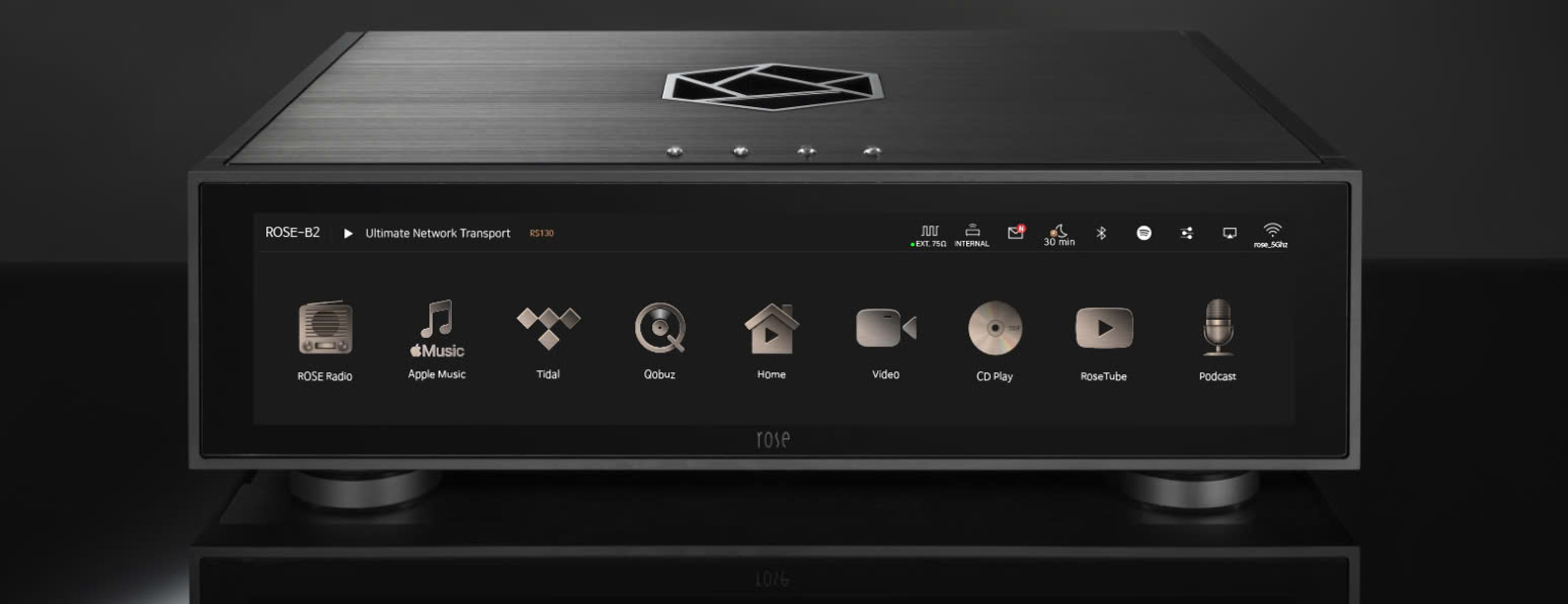 Network Transport HiFi Rose RS130 | Anh Duy Audio