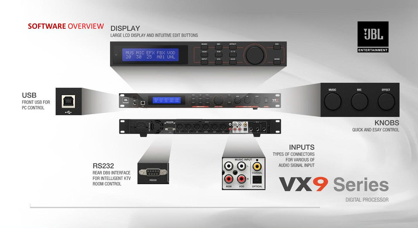 Vang số JBL VX9 | Anh Duy Audio