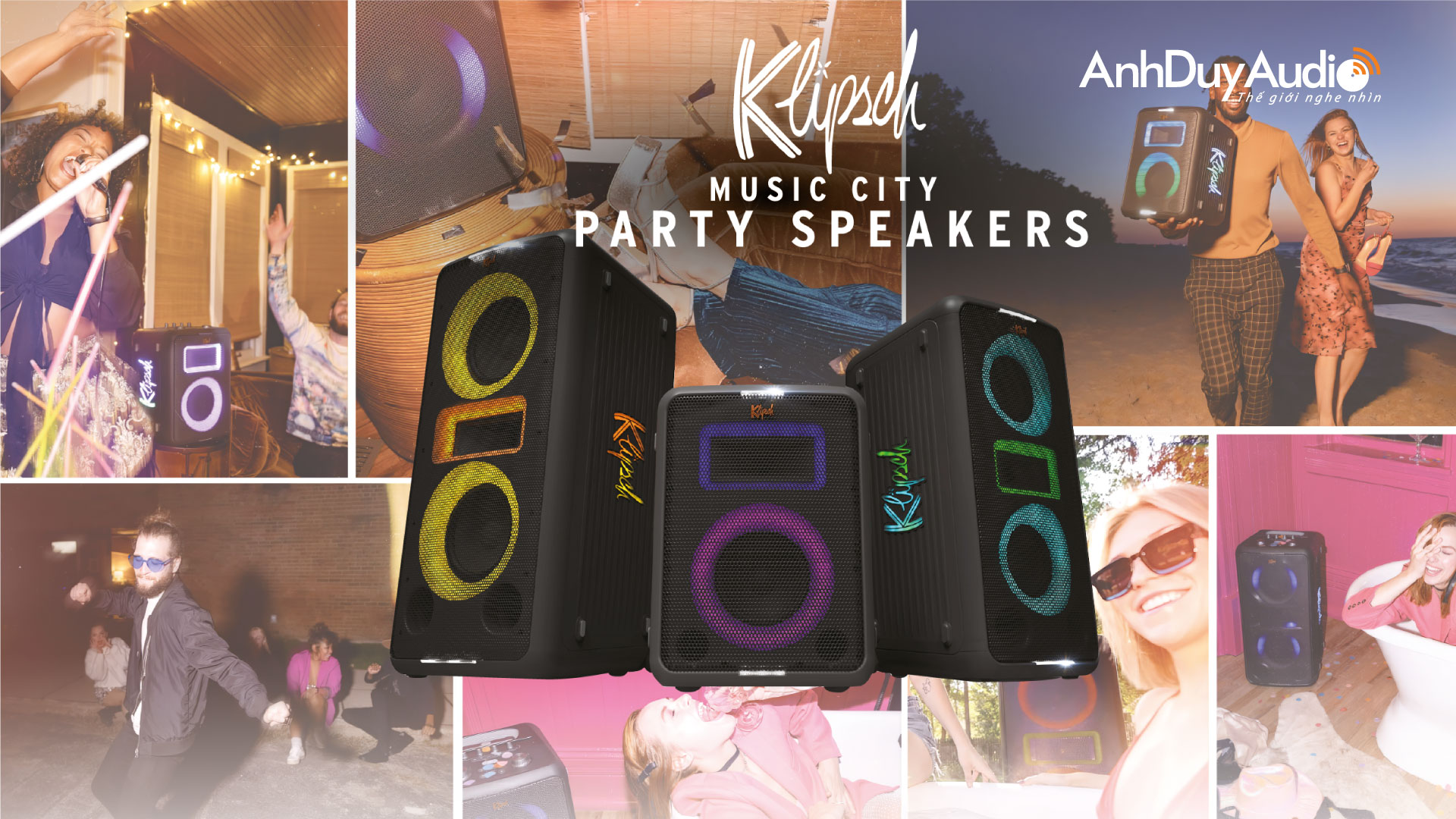 Loa di động Party Klipsch Miami | Anh Duy Audio