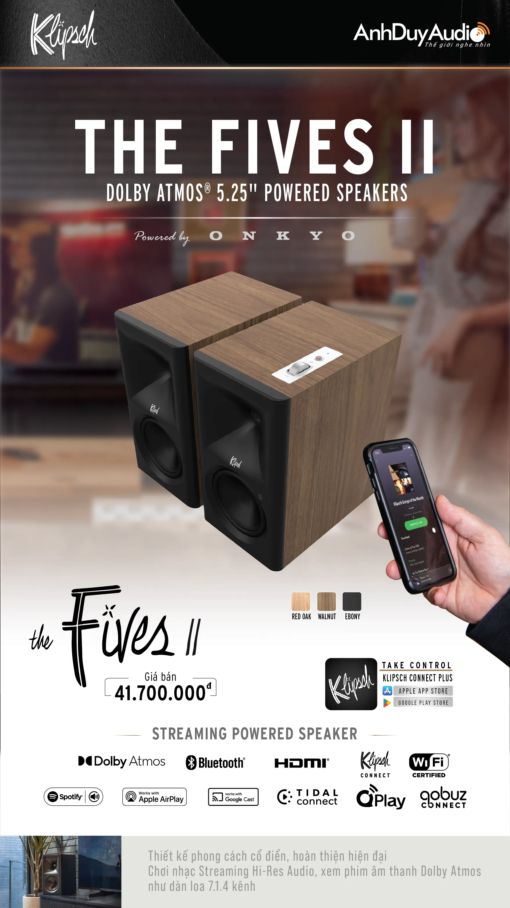 Klipsch The Fives II | Anh Duy Audio