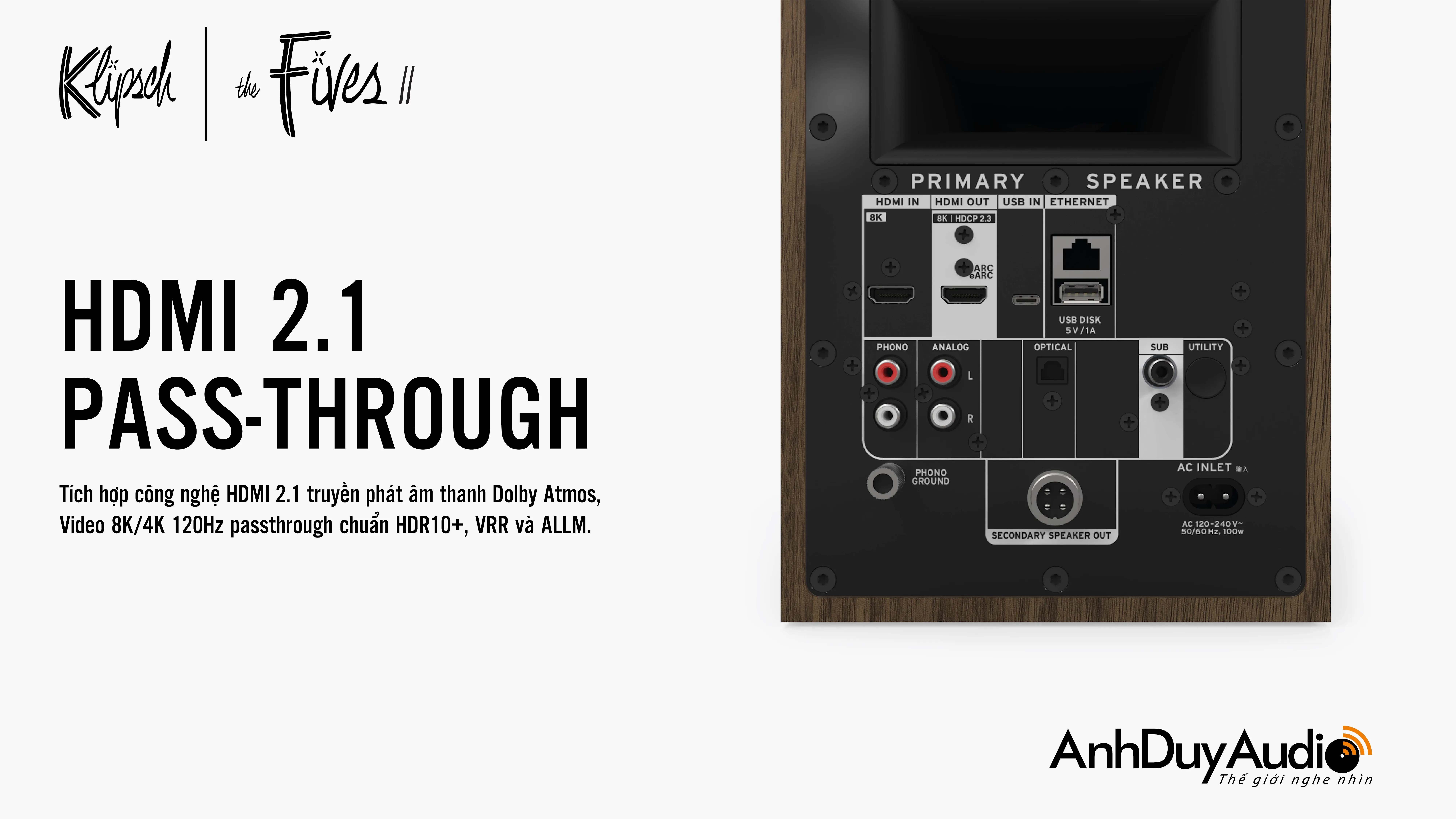 Klipsch The Fives II | Anh Duy Audio