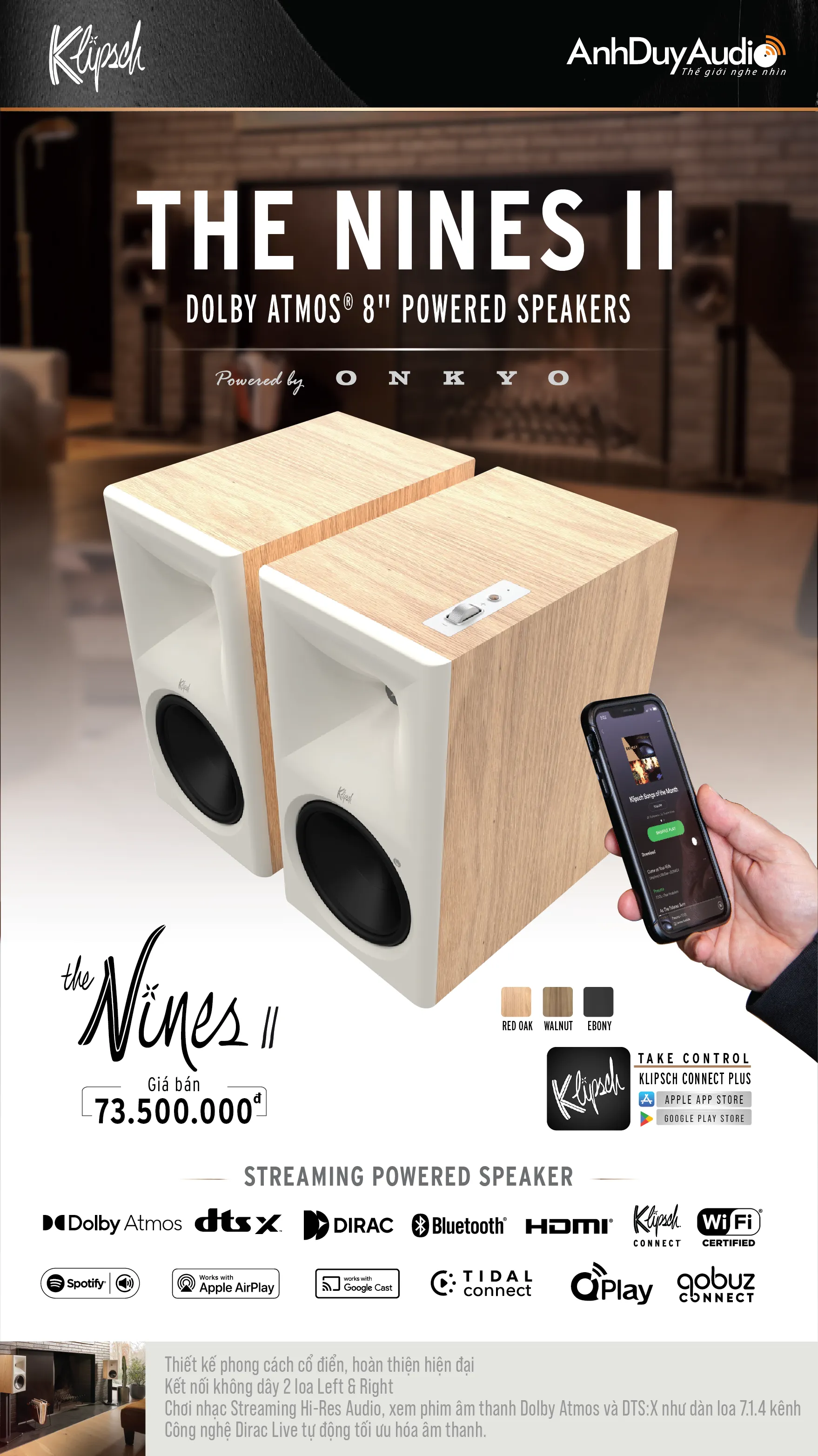 Klipsch The Nines II | Anh Duy Audio