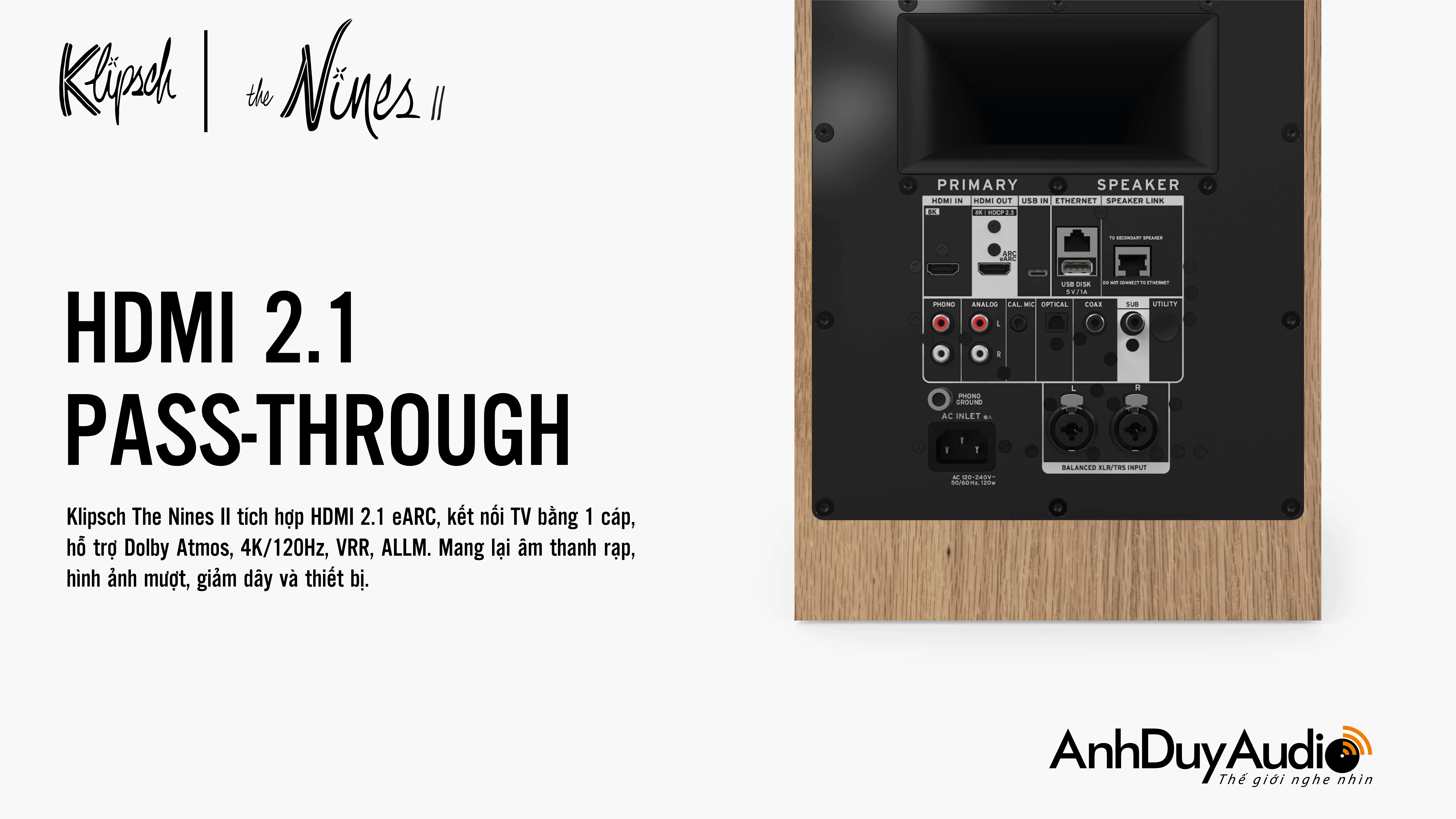 Klipsch The Nines II | Anh Duy Audio