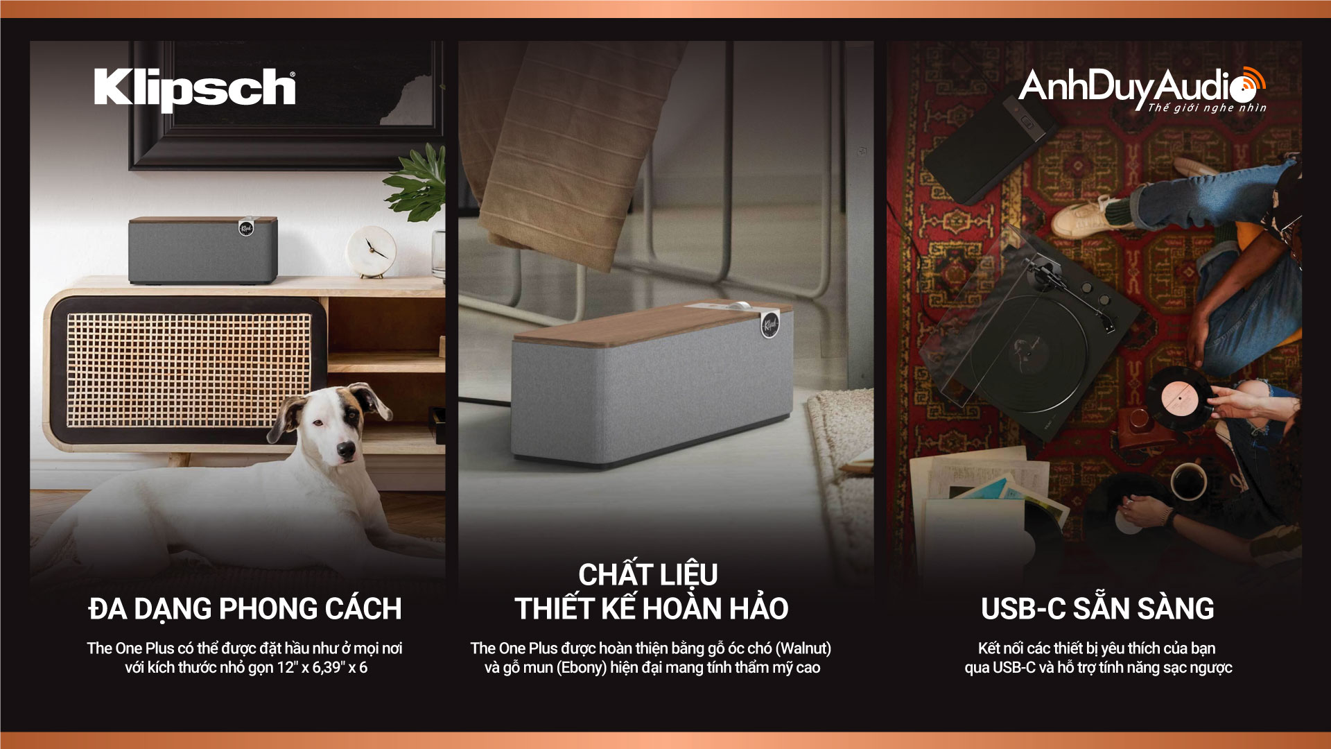 Loa Klipsch The One Plus | Anh Duy Audio