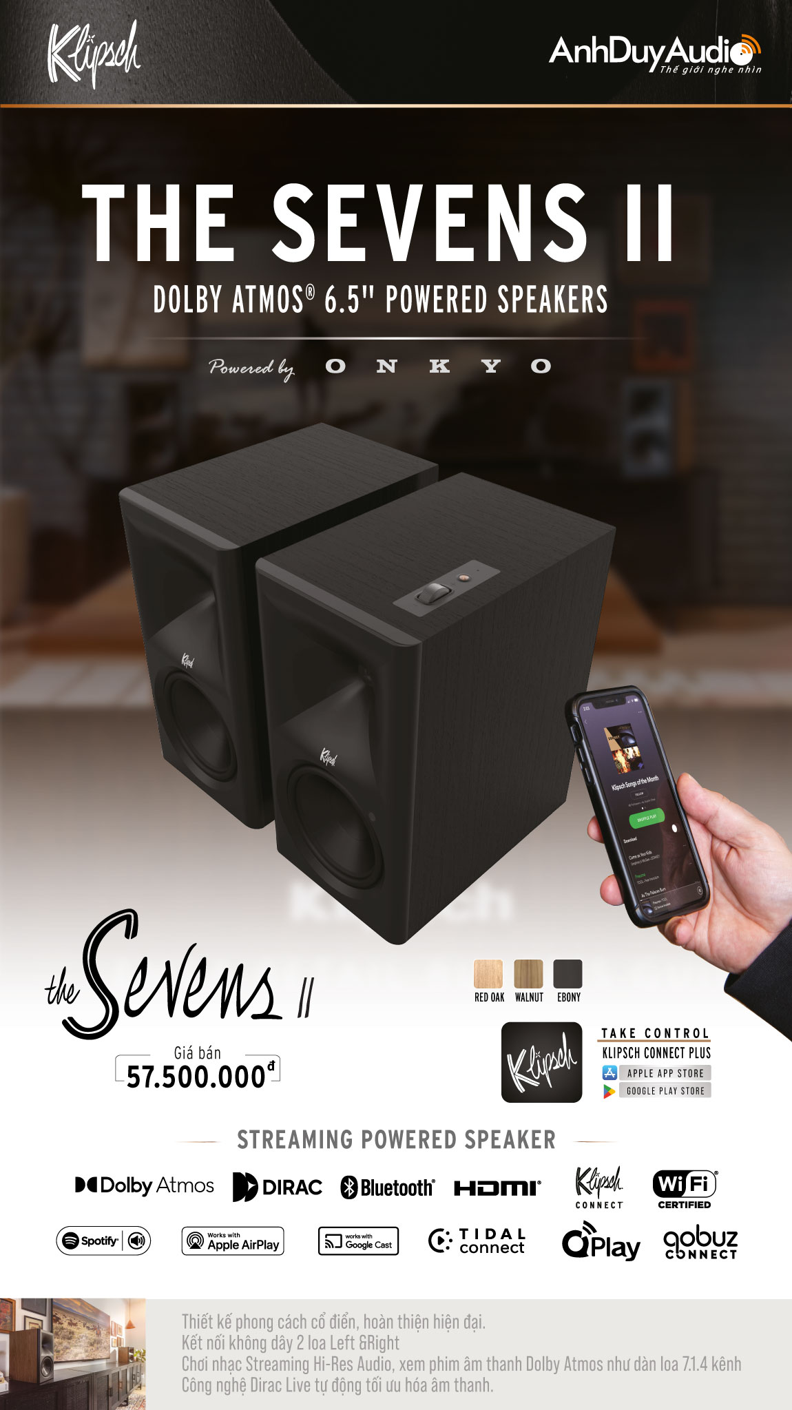 Klipsch The Sevens II | Anh Duy Audio