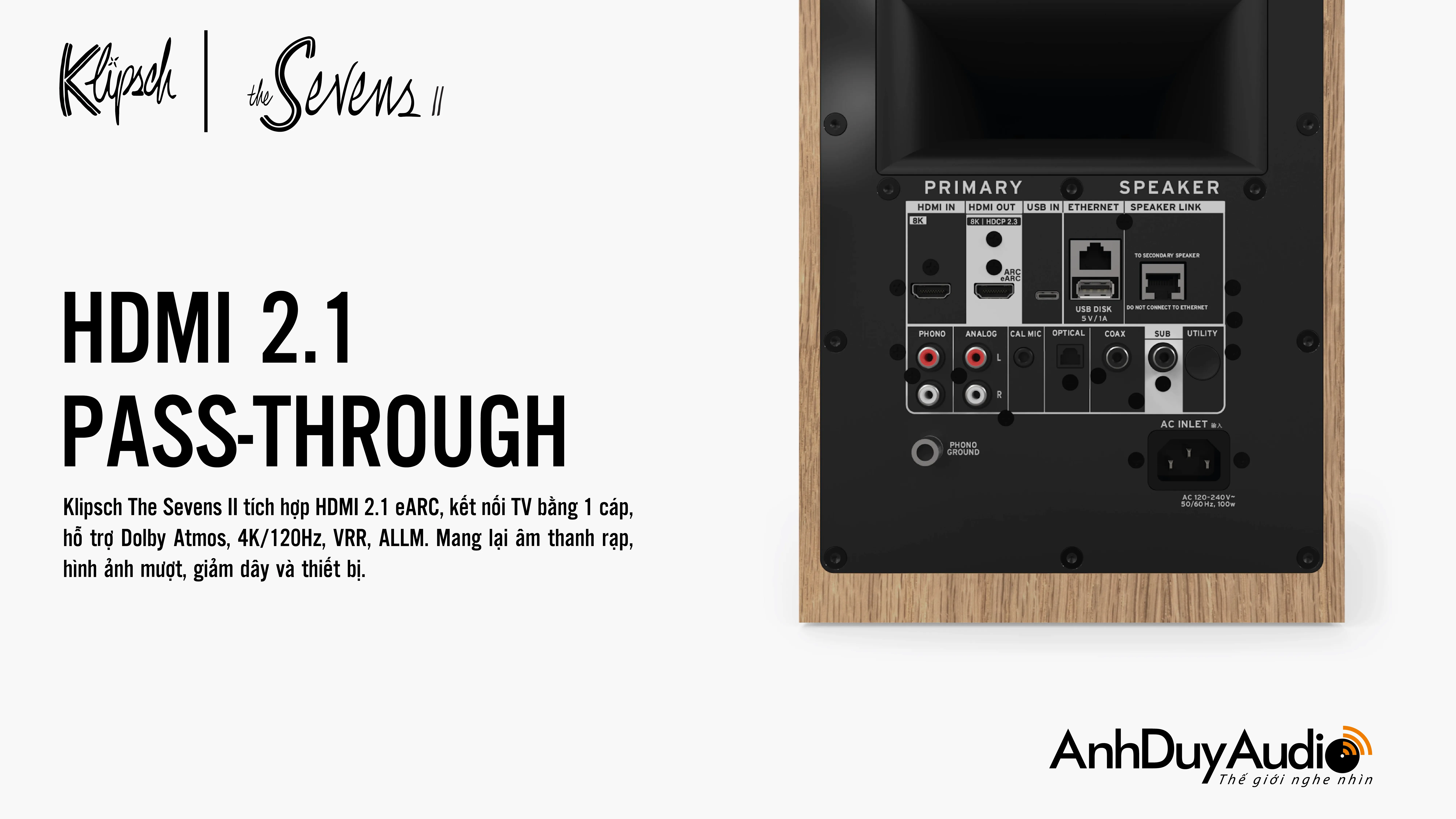 Klipsch The Sevens II | Anh Duy Audio
