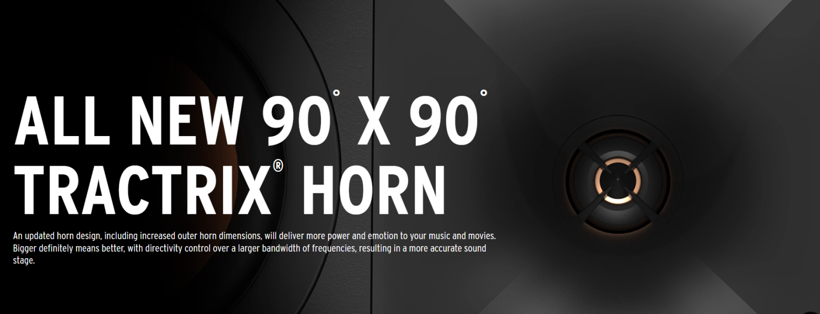 Loa Center Klipsch R-50C có công nghệ họng kèn Tractrix® độc quyền mang đến sức mạnh, độ chi tiết cùng cảm xúc của trải nghiệm âm nhạc live và giọng thoại trong phim trong rõ tuyệt vời. 