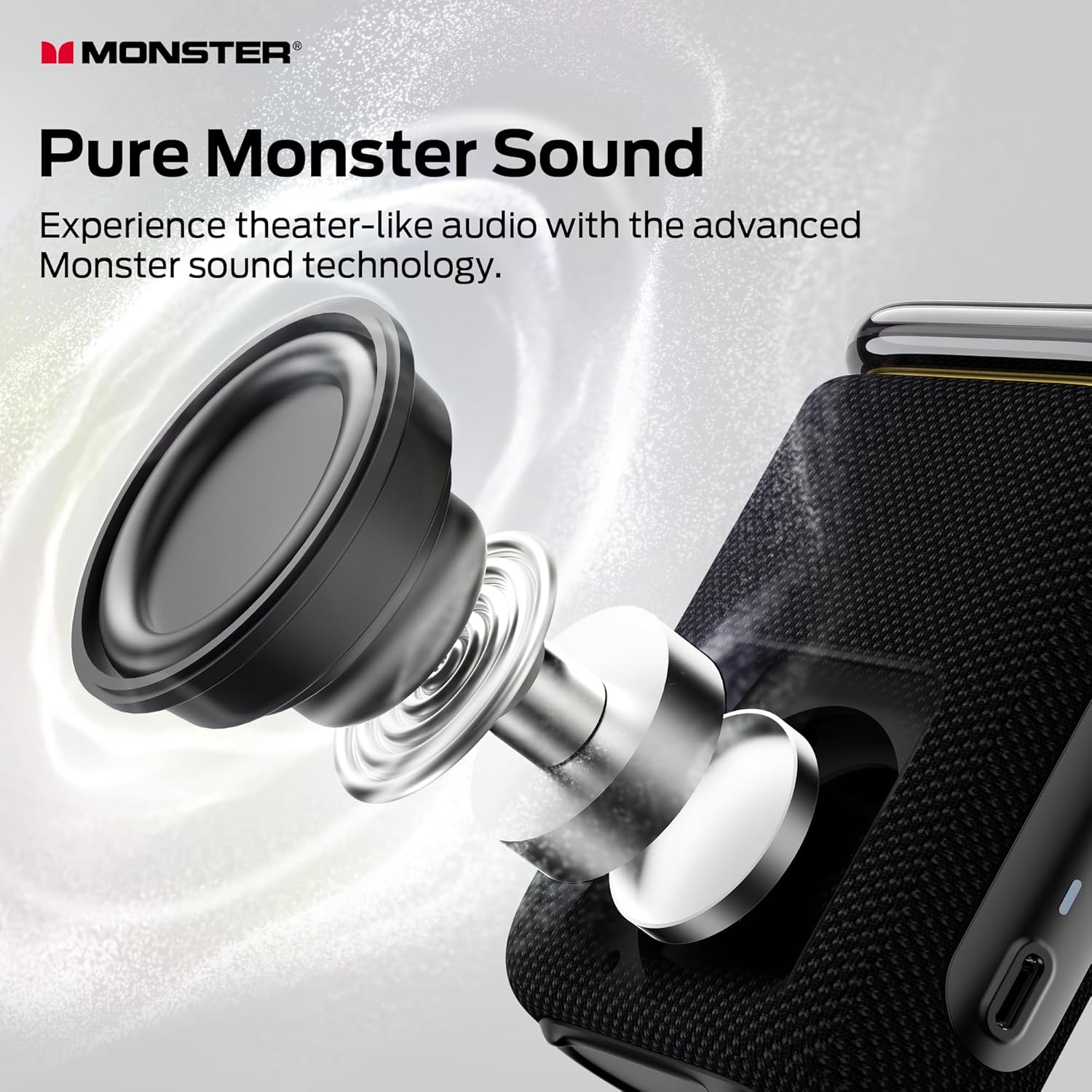 Loa Bluetooth di động Monster Atomic Pebble | Anh Duy Audio