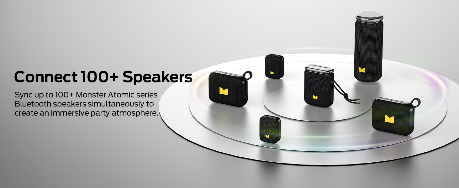 Loa Bluetooth di động Monster Atomic Pebble | Anh Duy Audio