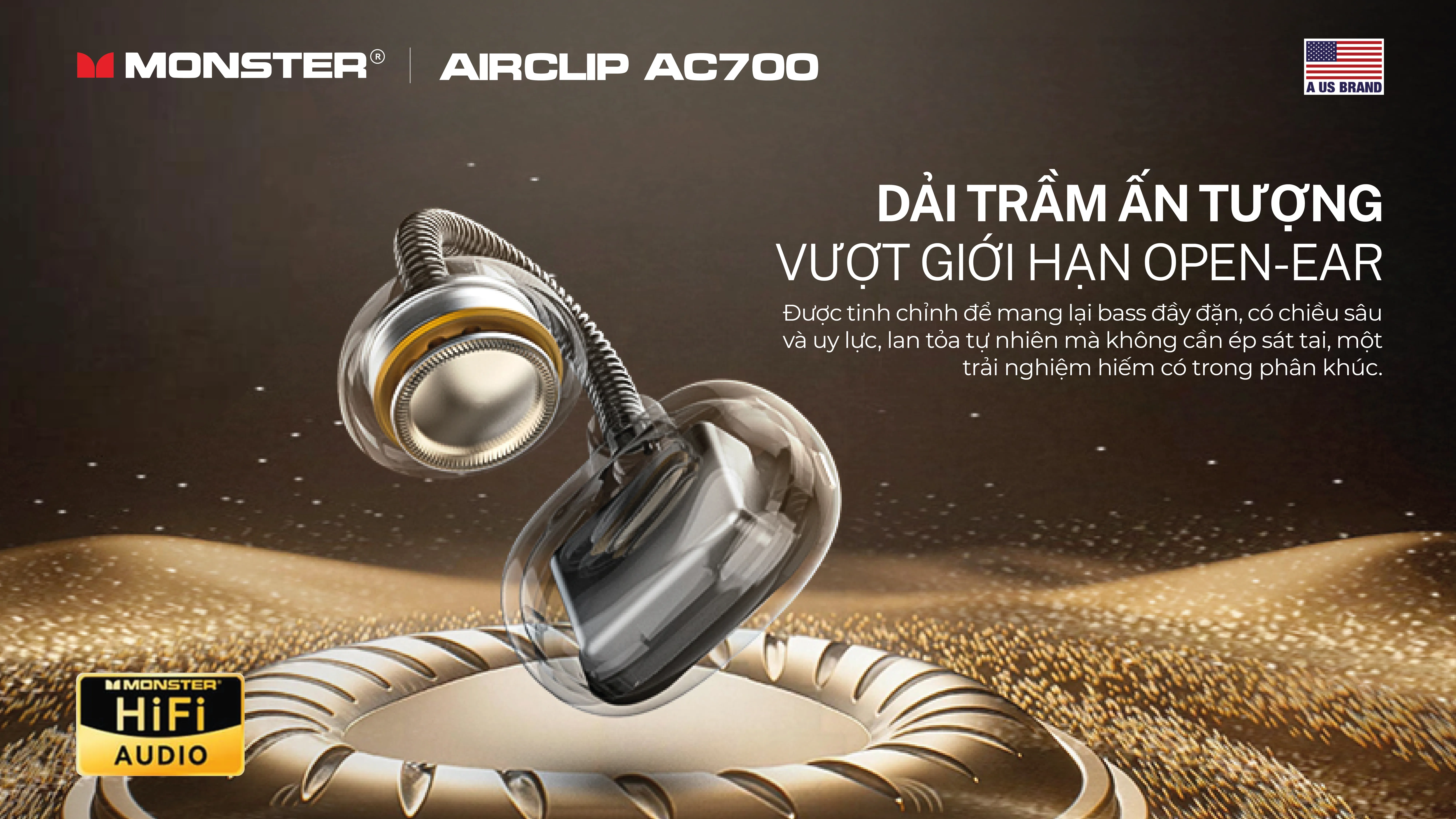 Monster AirClip AC700 | Anh Duy Audio
