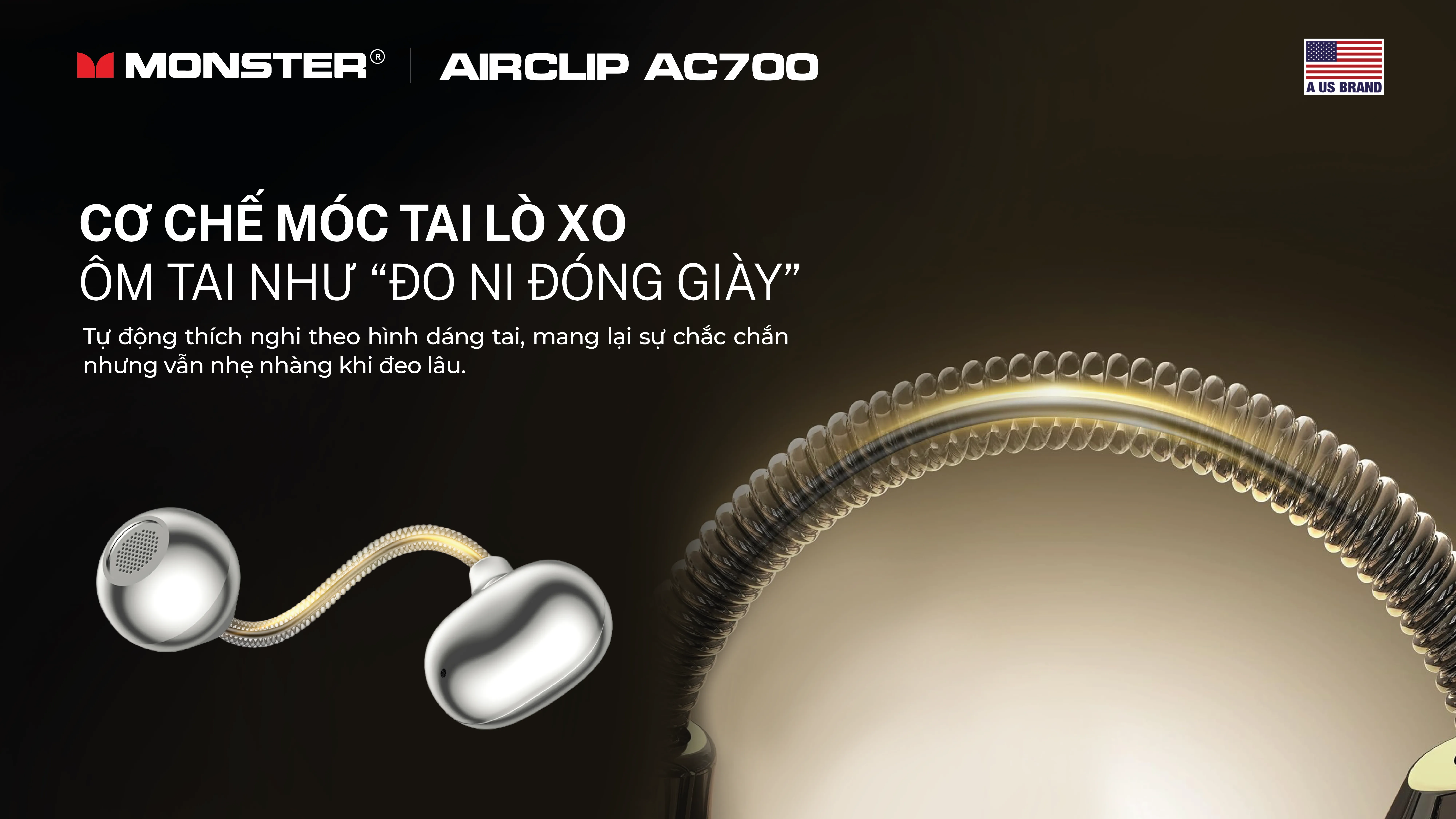 Monster AirClip AC700 | Anh Duy Audio