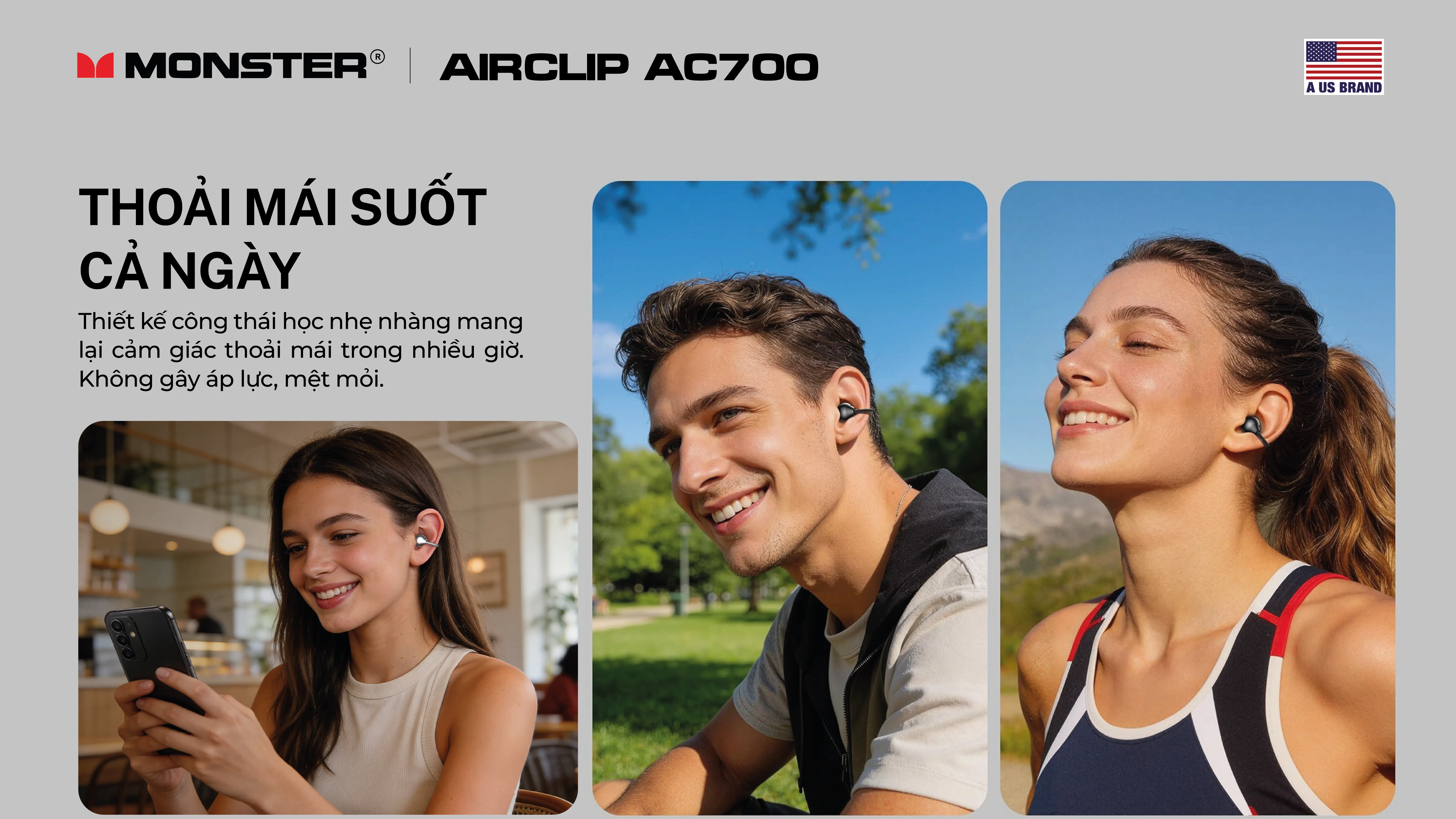 Monster AirClip AC700 | Anh Duy Audio