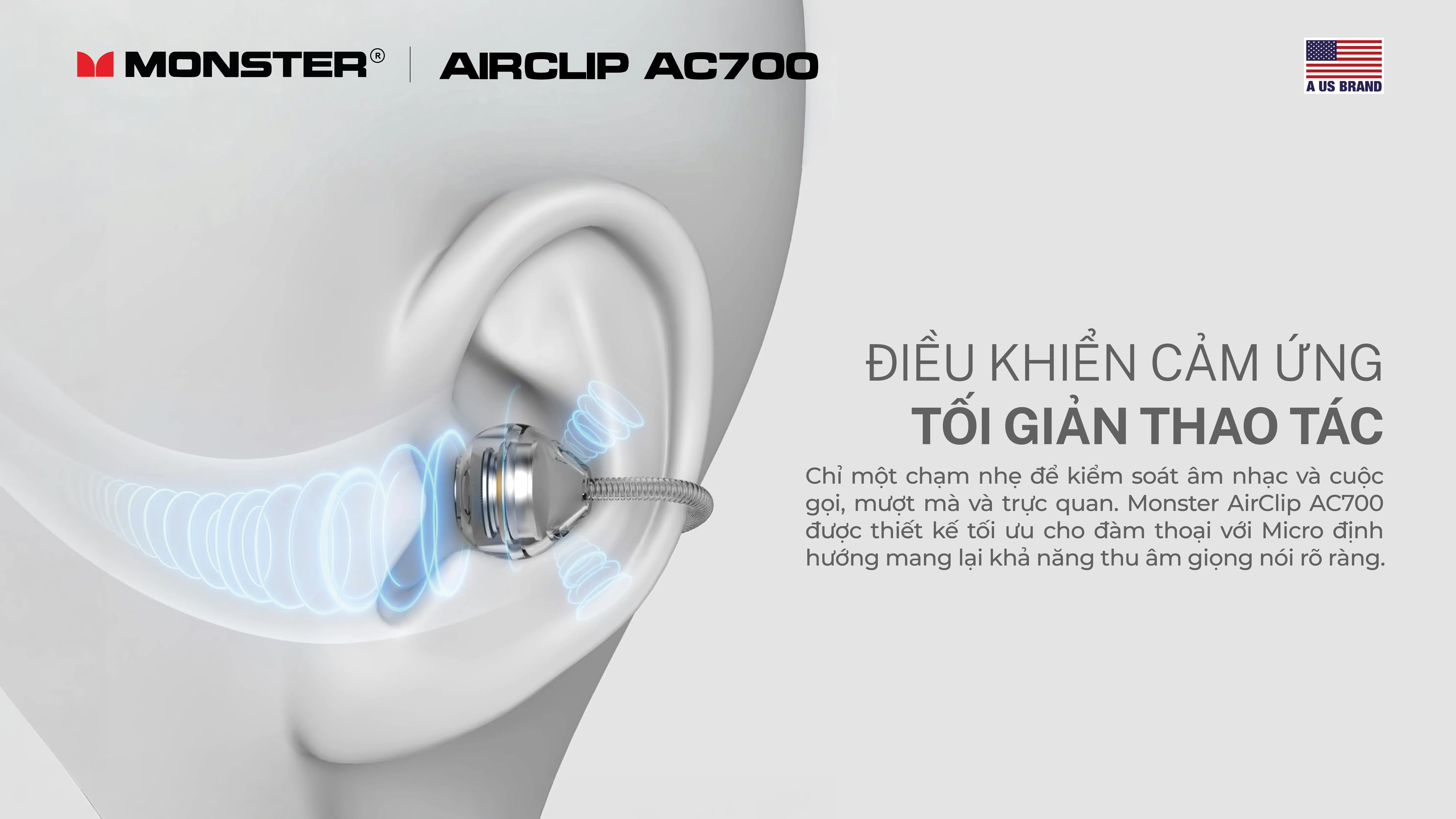 Monster AirClip AC700 | Anh Duy Audio
