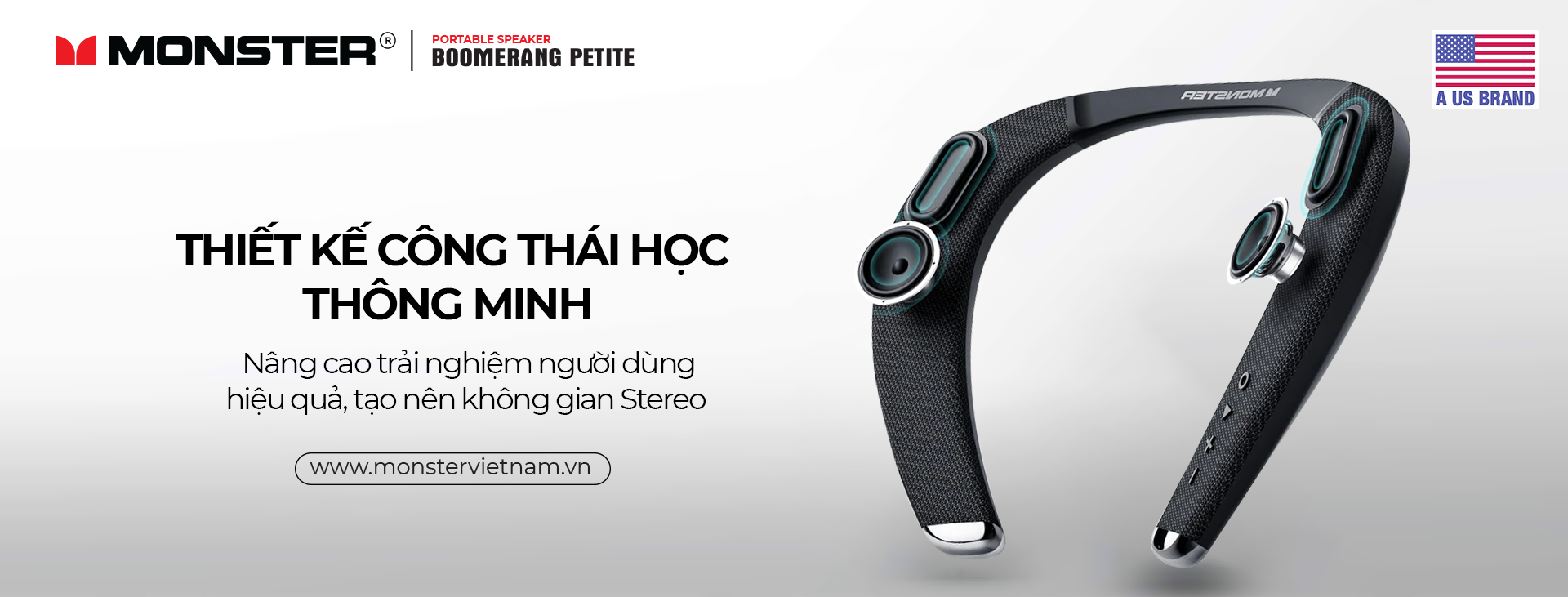 Loa Bluetooth Monster Boomerang Petite | Anh Duy Audio