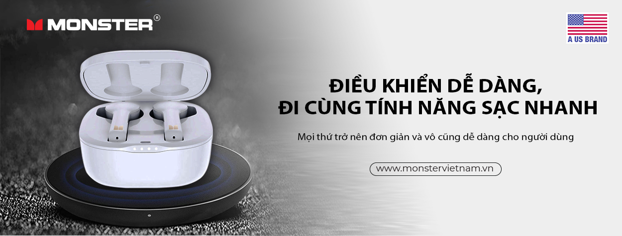 Tai nghe True Wireless Monster Clarity 550 | Anh Duy Audio