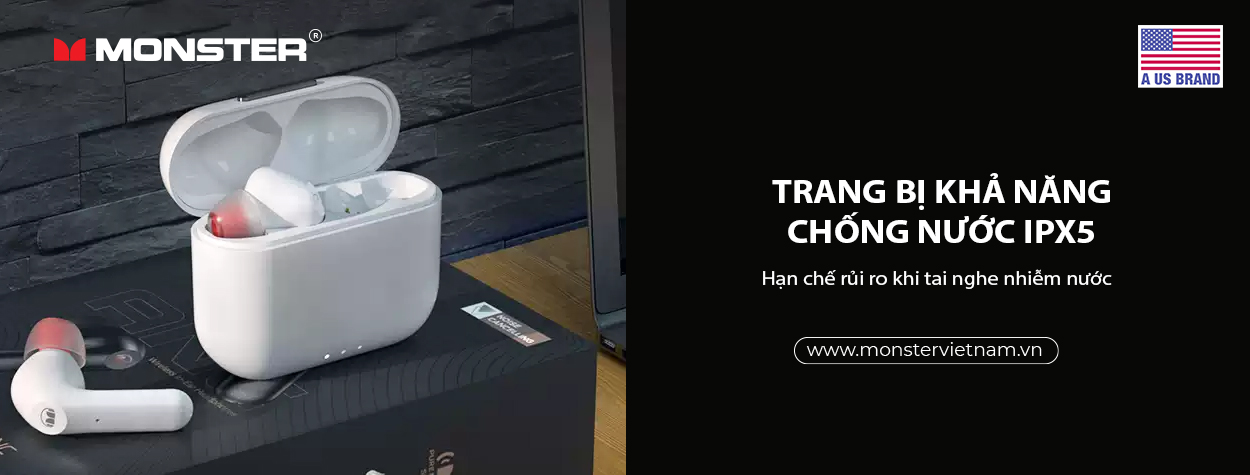 Tai nghe True Wireless Monster Clarity 6.0 ANC | Anh Duy Audio