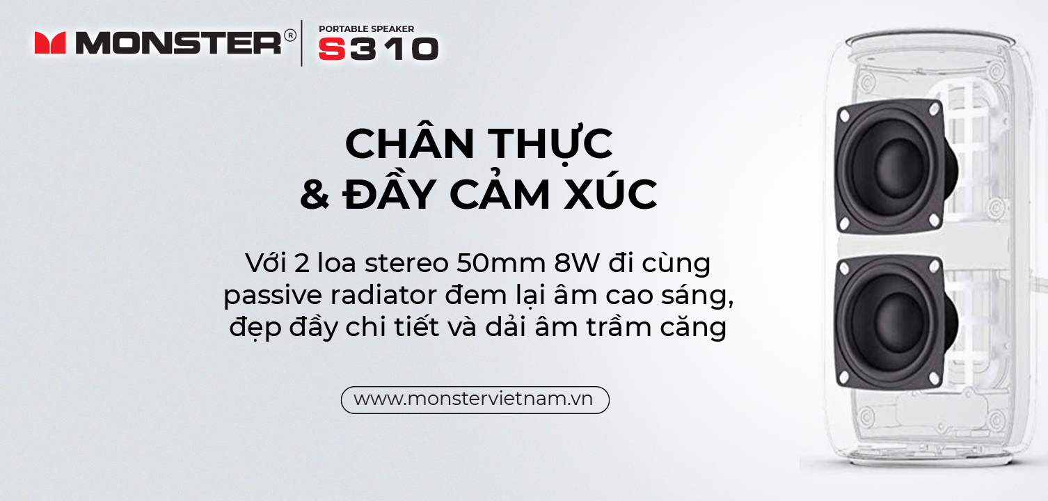 Loa Bluetooth Monster S310 | Anh Duy Audio