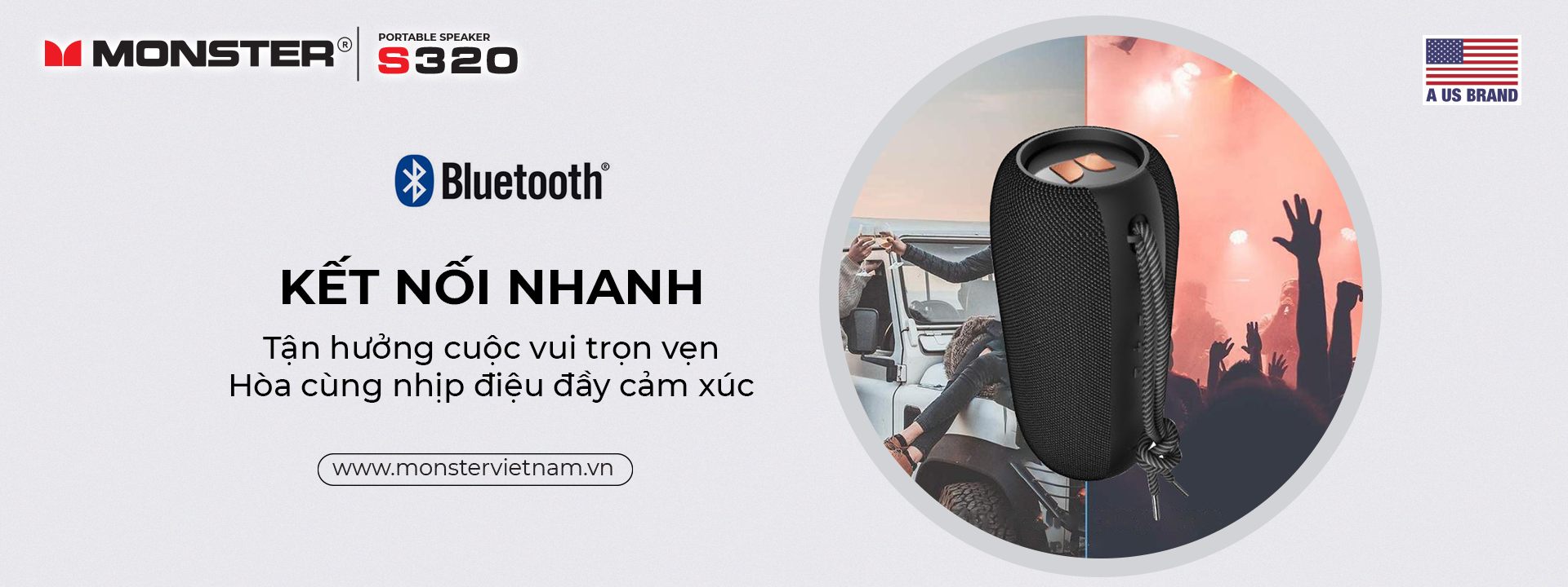 Loa Bluetooth Monster S320 Superstar | Anh Duy Audio