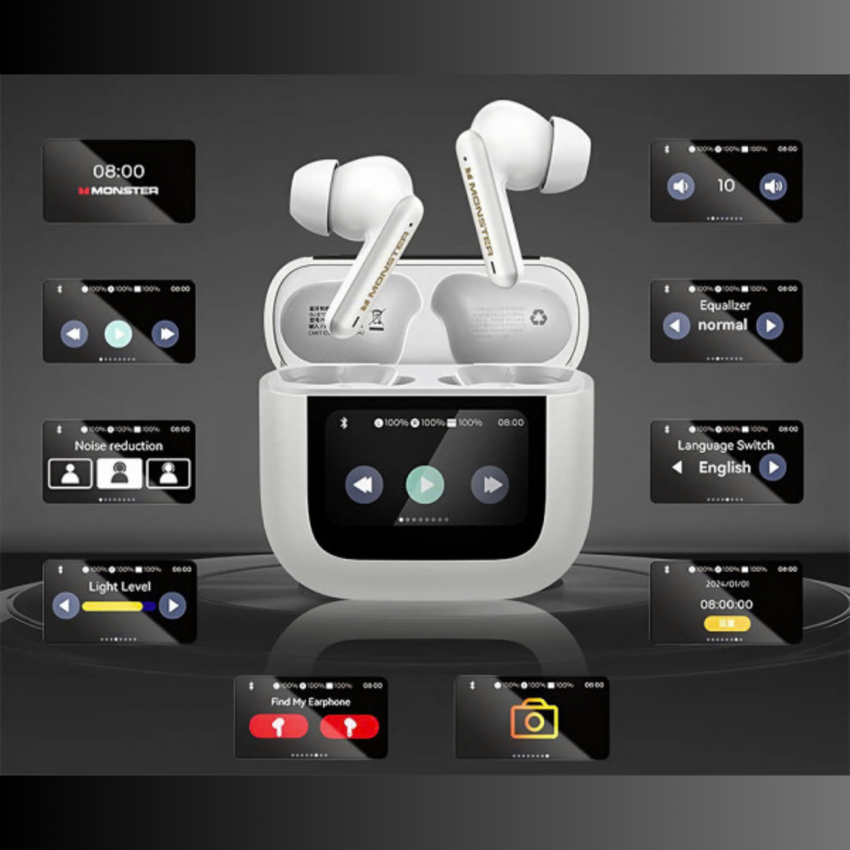 Tai nghe True Wireless Monster TH300 | Anh Duy Audio