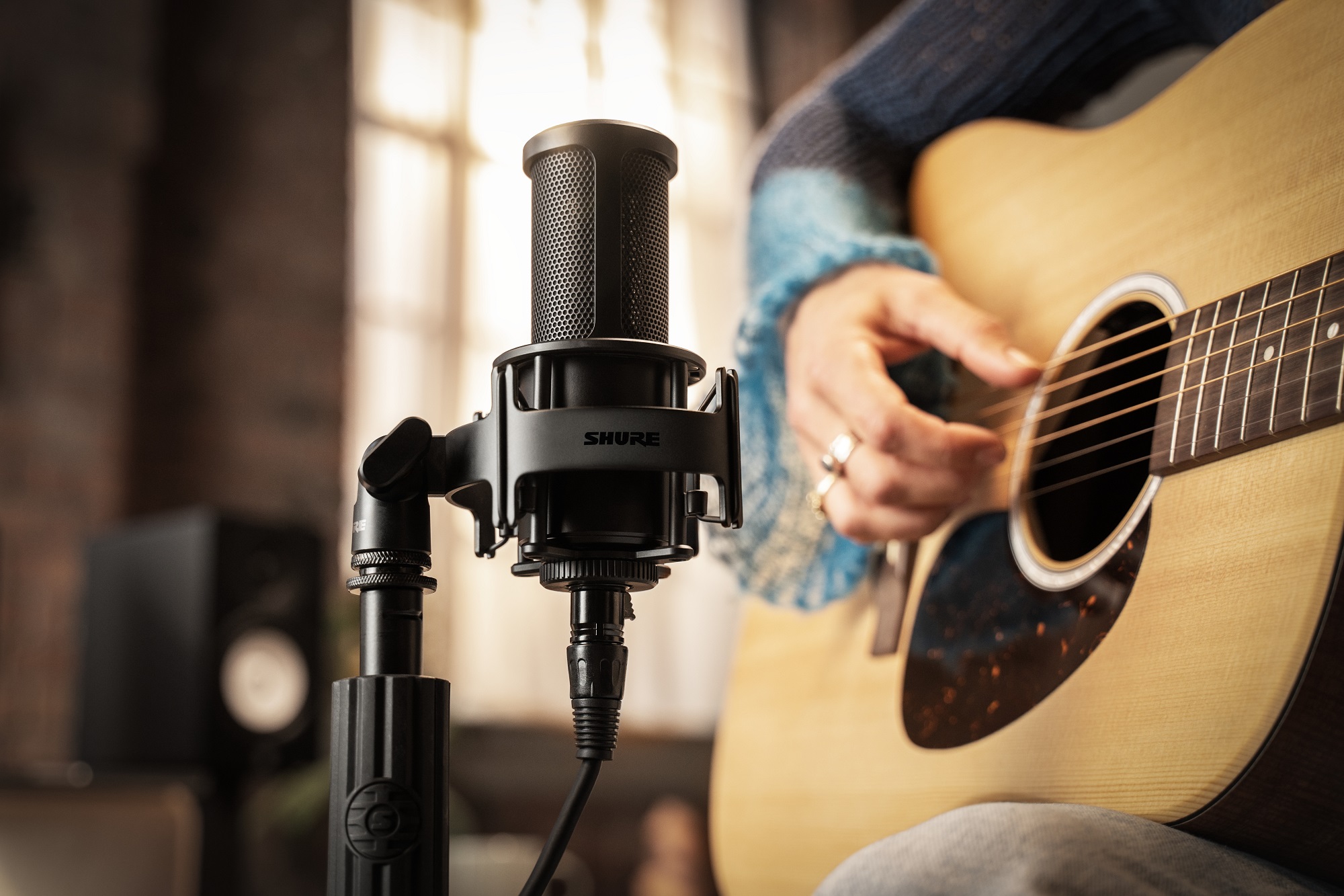 Micro Studio Shure SM4 | Anh Duy Audio
