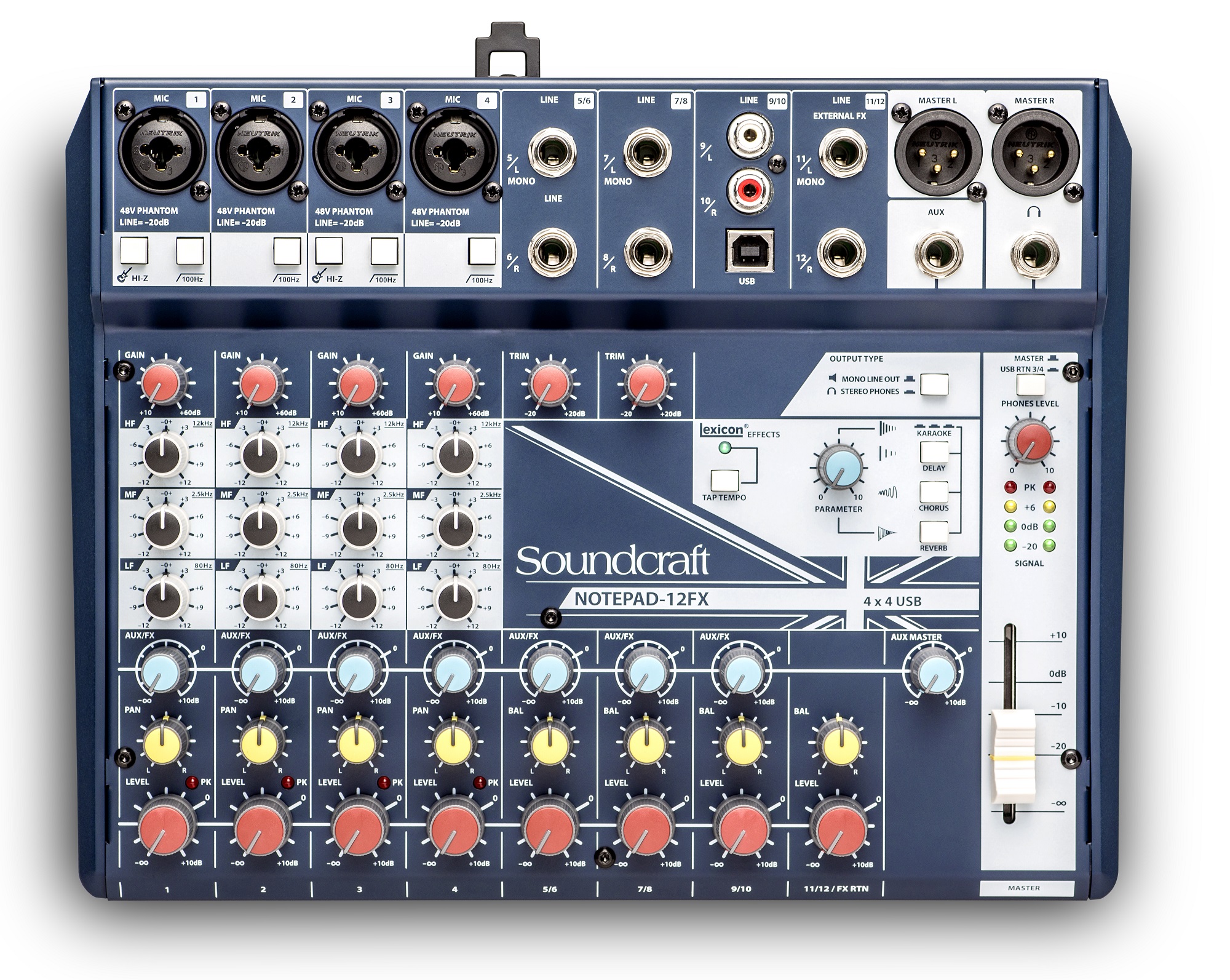 Mixer Soundcraft Notepad-12FX | Anh Duy Audio