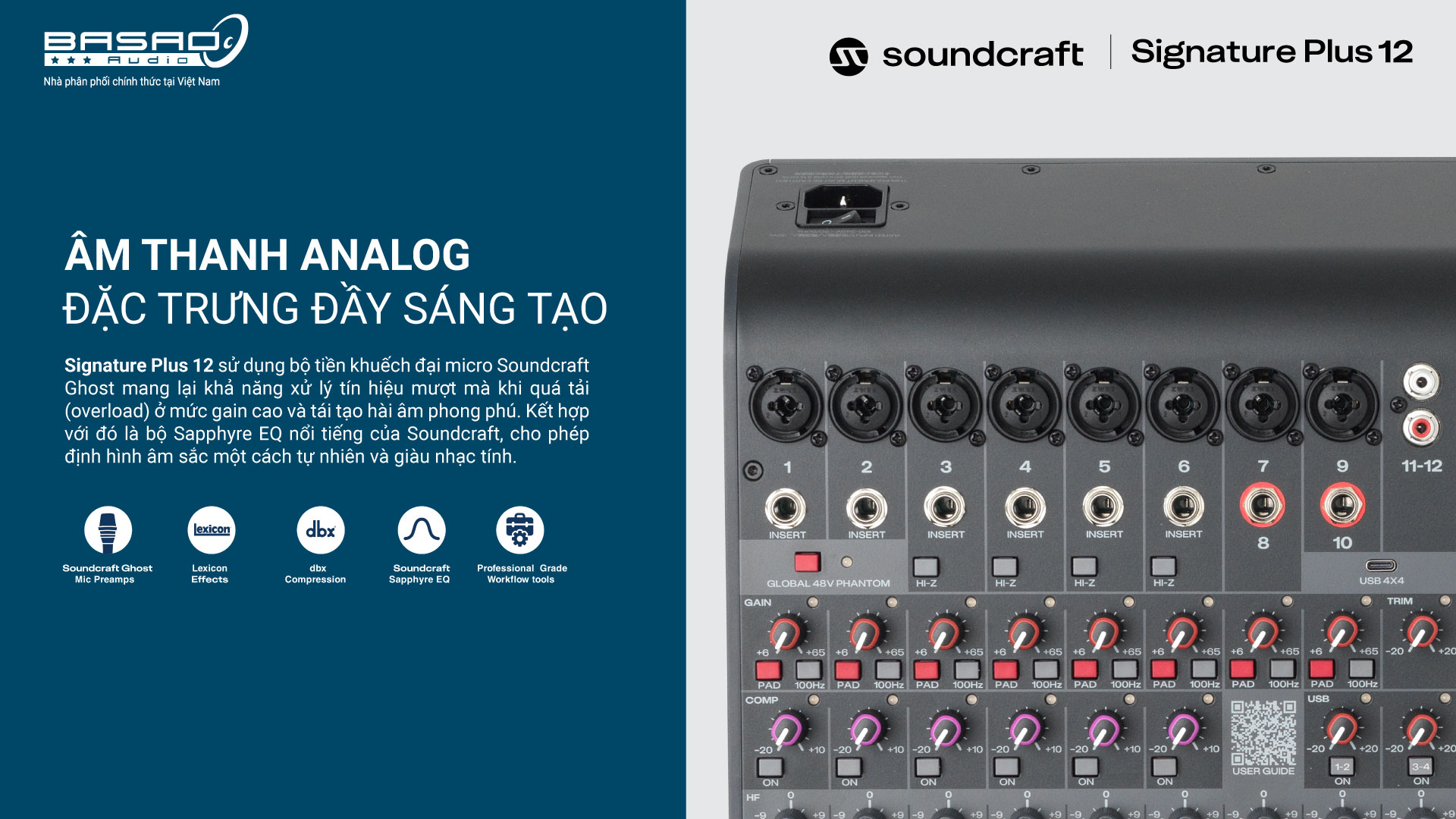 Soundcraft Signature Plus 12 | Anh Duy Audio
