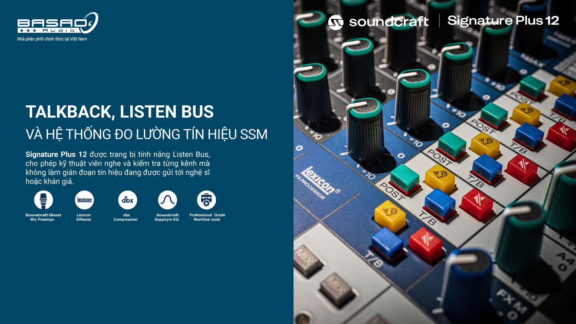 Soundcraft Signature Plus 12 | Anh Duy Audio