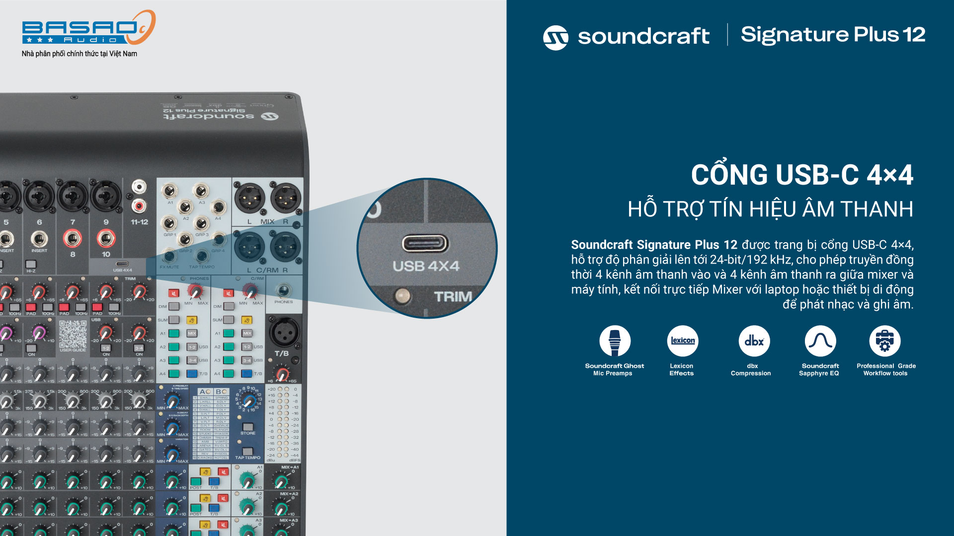 Soundcraft Signature Plus 12 | Anh Duy Audio